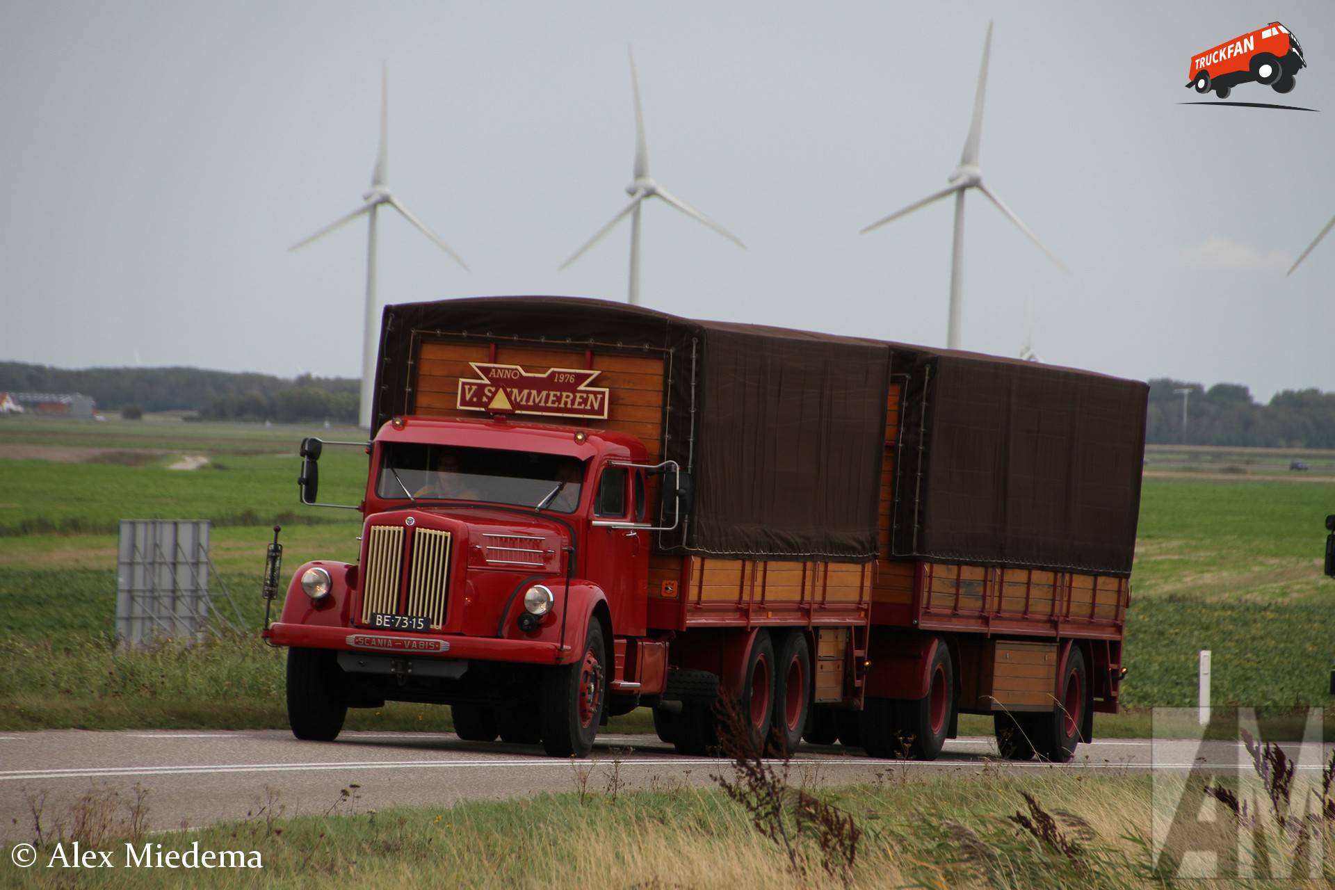 Scania-Vabis LS80 truck in Harlingen