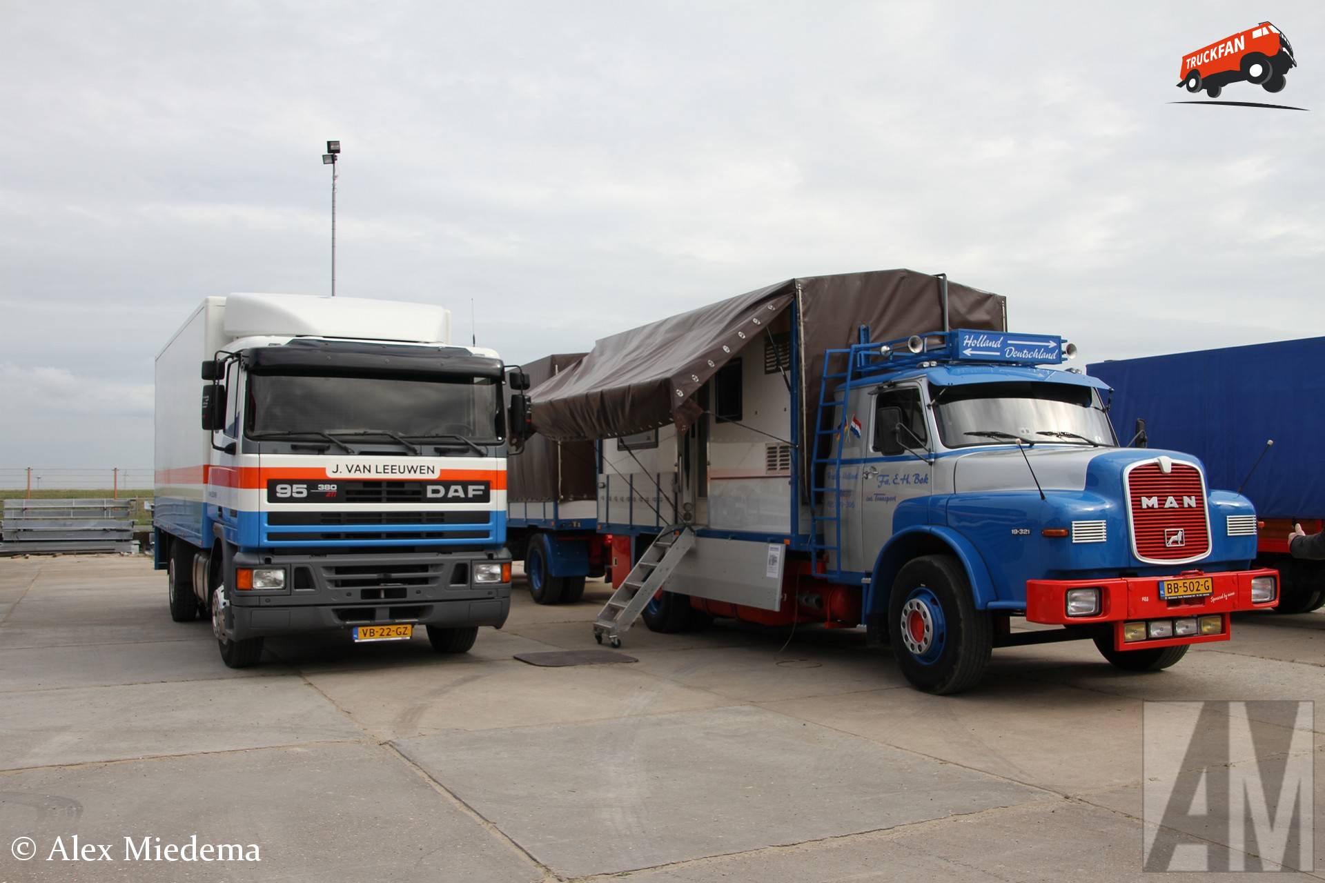 Oldtimer Truck Elfstedentocht 2026 in Harlingen