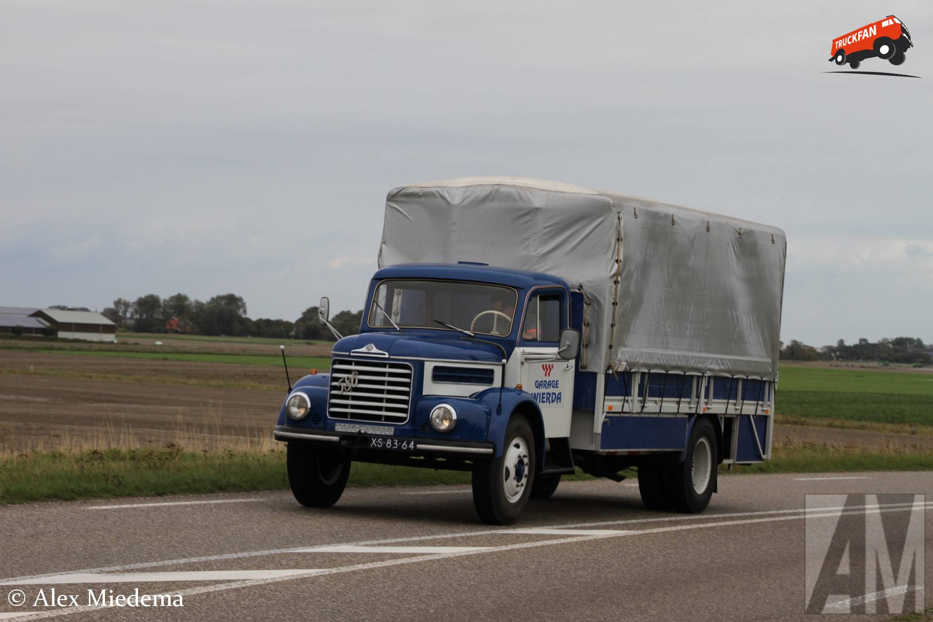 Steyr 586 truck in Harlingen