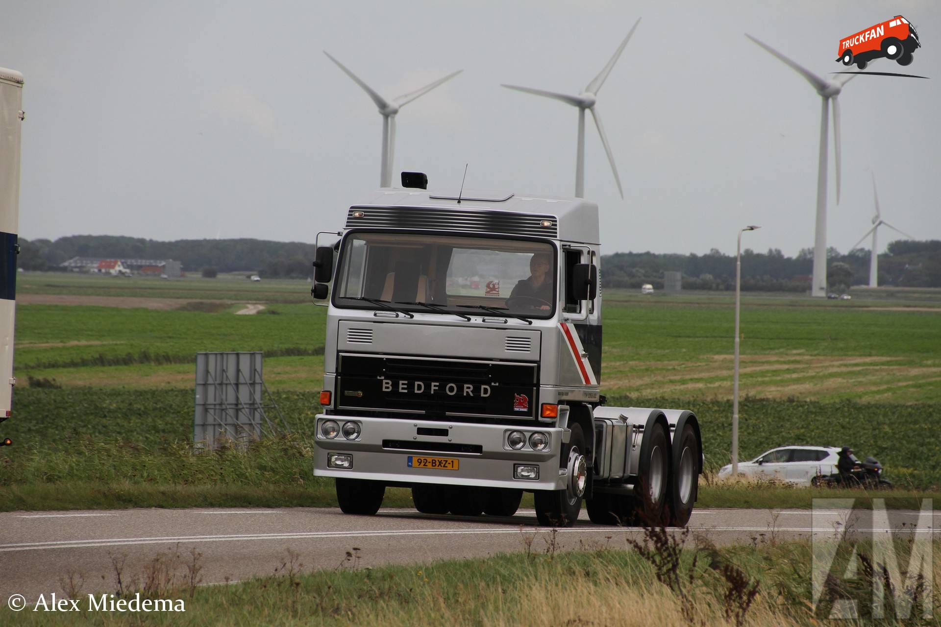 Bedford TM vrachtwagen in Harlingen