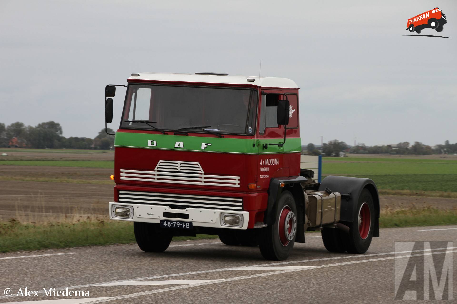 DAF FT 2200 vrachtwagen in Harlingen