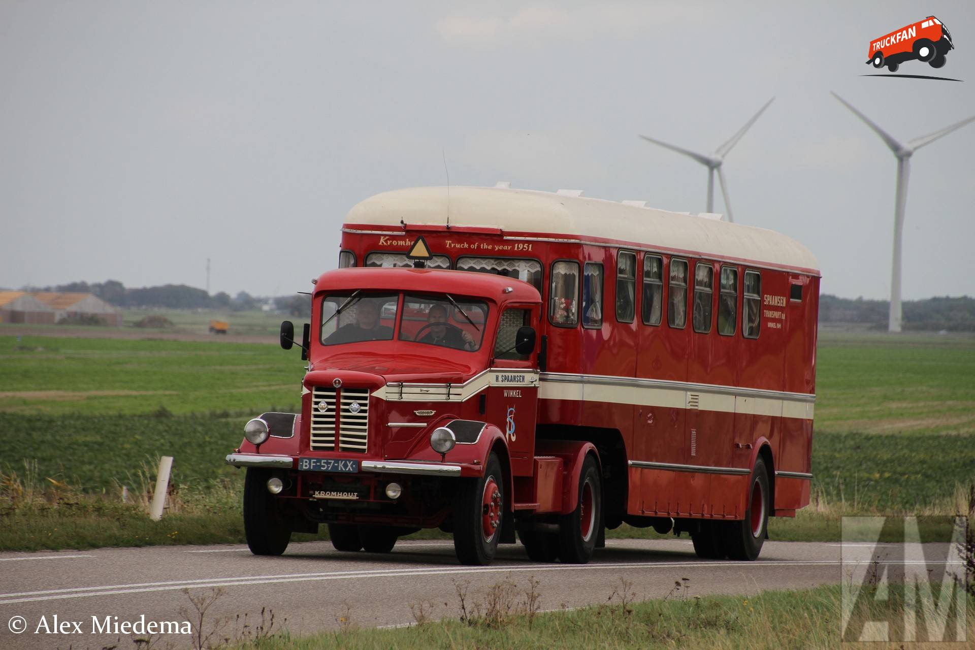 Kromhout V6T truck in Harlingen 2026