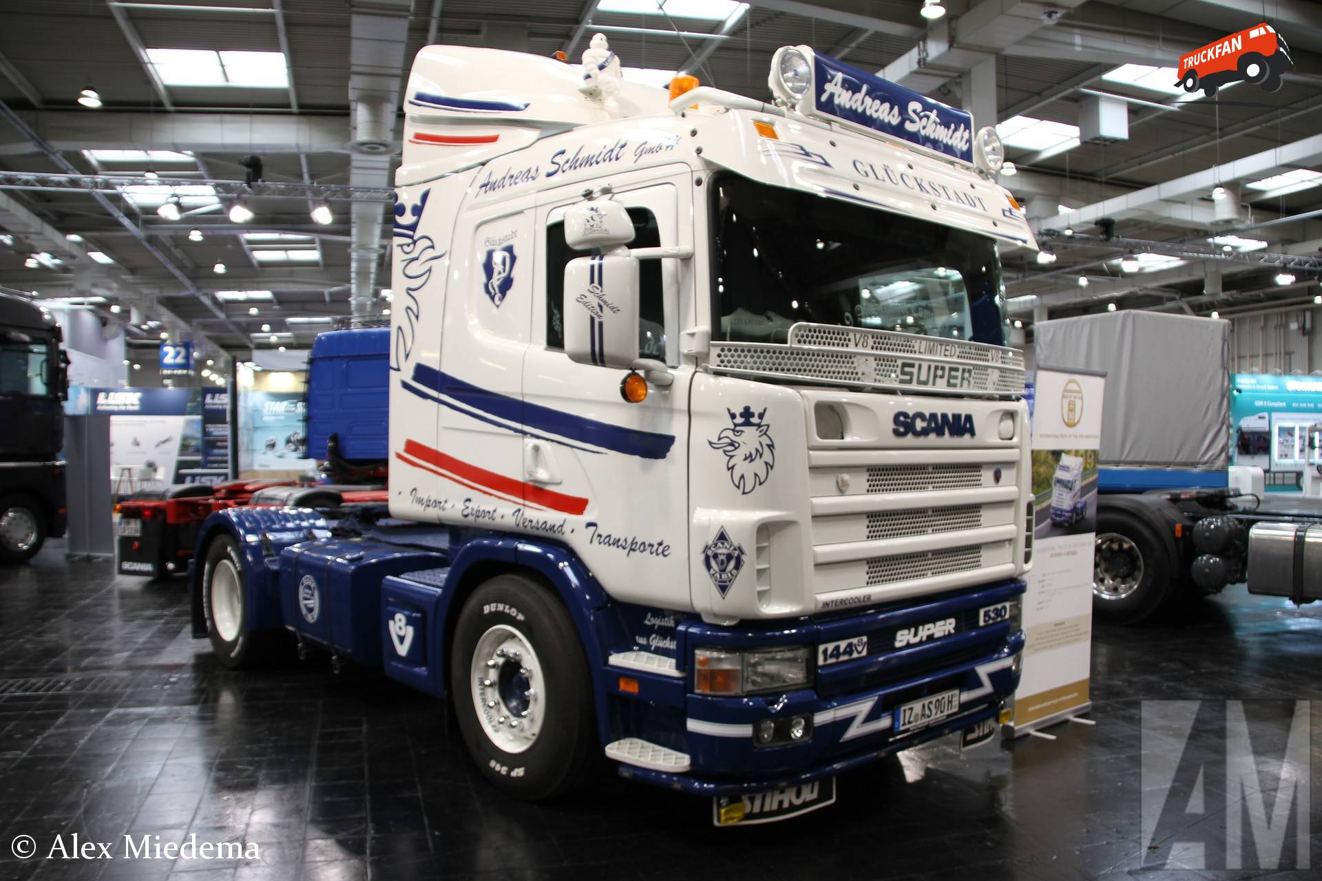 Scania 144 530 truck op IAA Transportation 2026