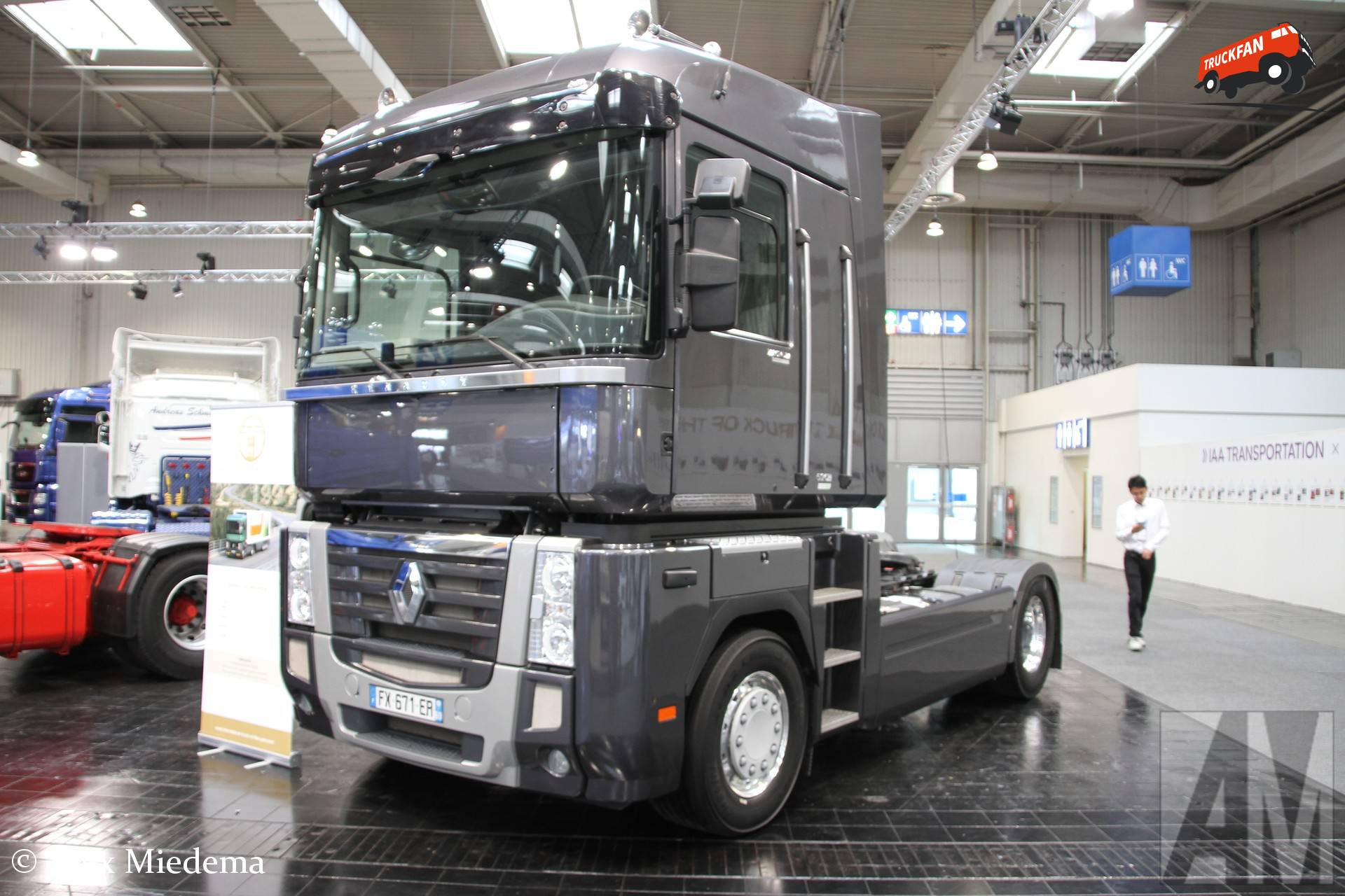 Renault Magnum Truck Displayed at Messe Hannover