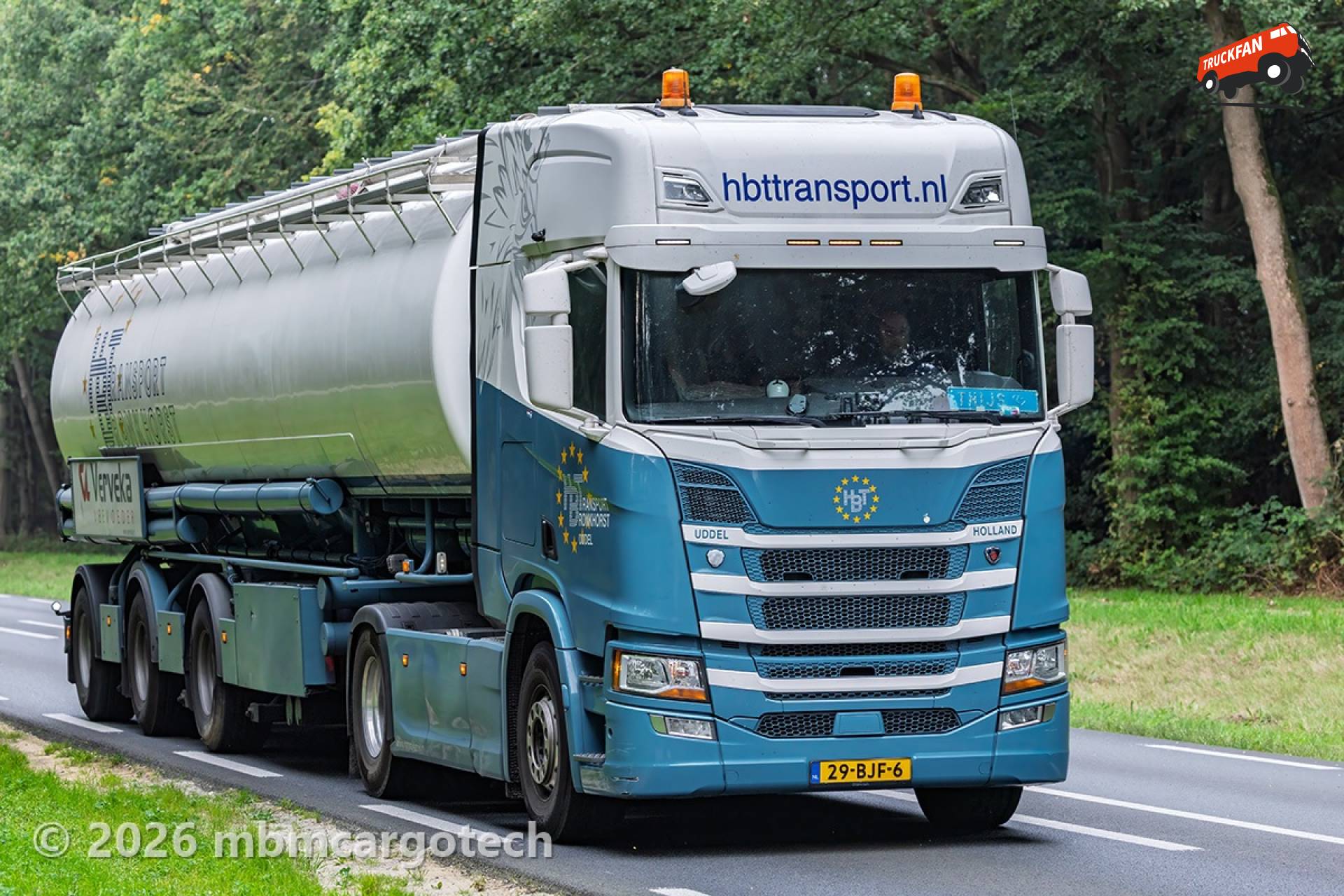 Scania R450 truck during Najaarsrit OCV 2026
