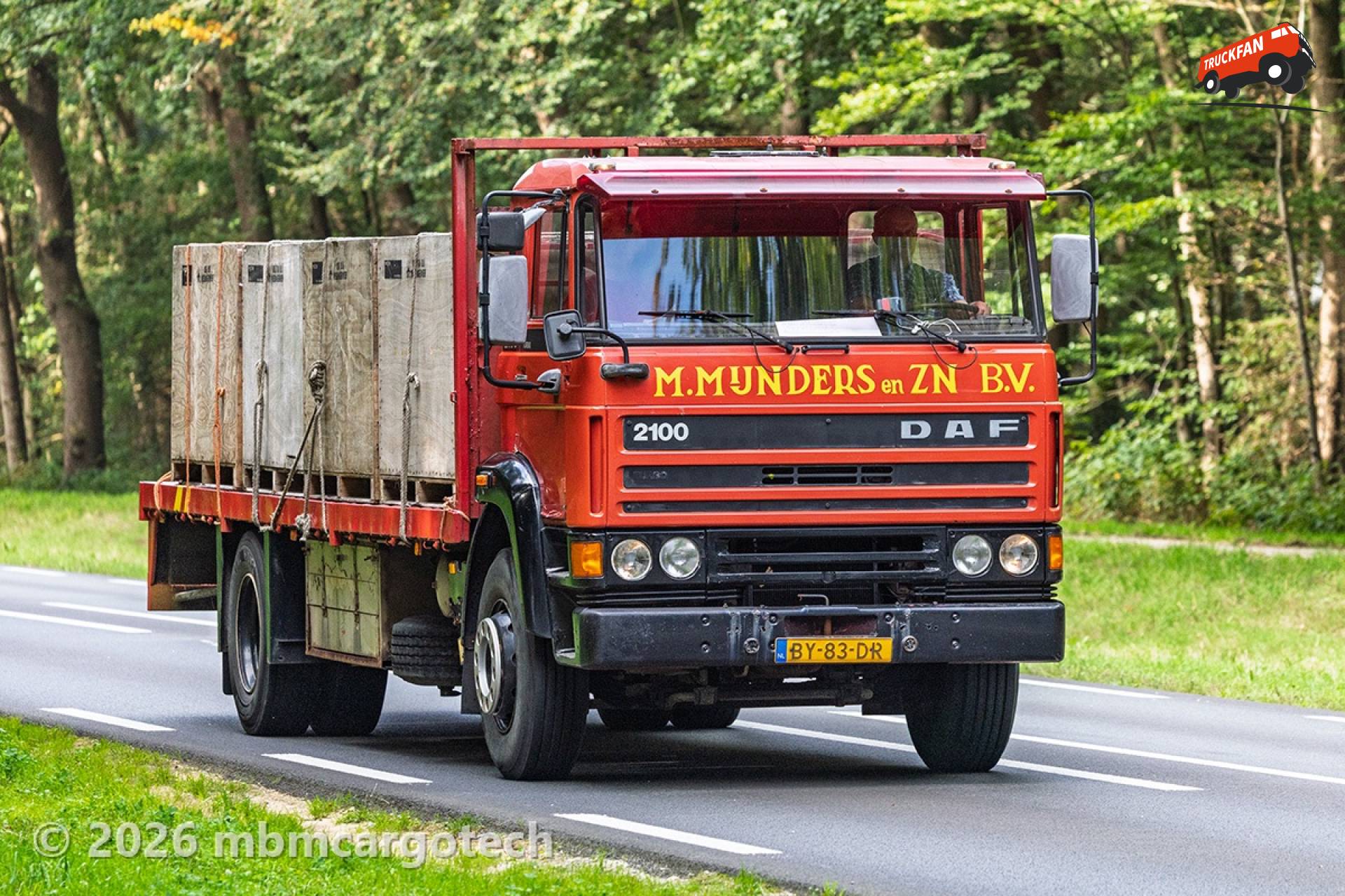 DAF FA2100 truck at Najaarsrit OCV 2026