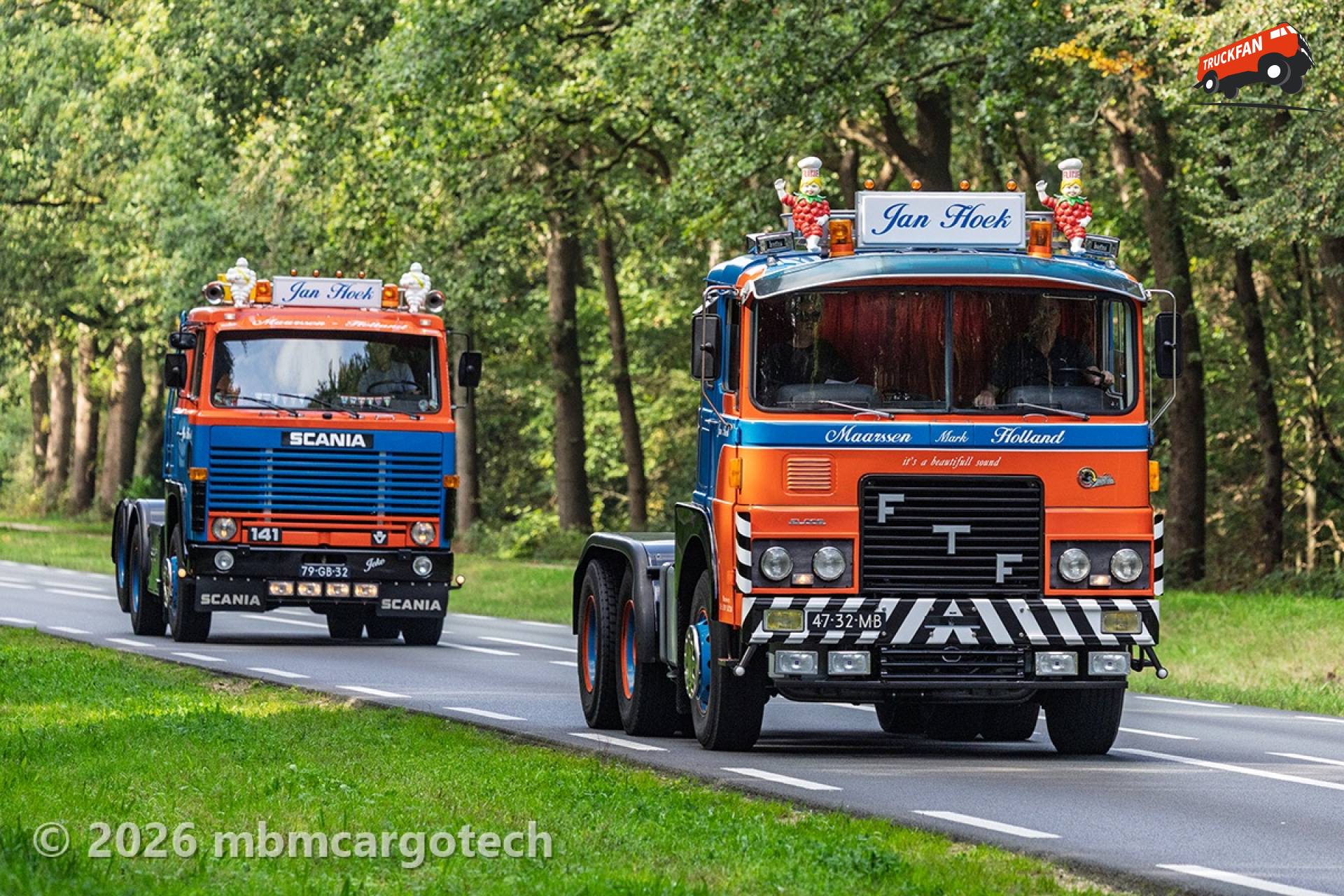 Najaarsrit OCV 2026 met FTF F8.20D en Scania LBS141