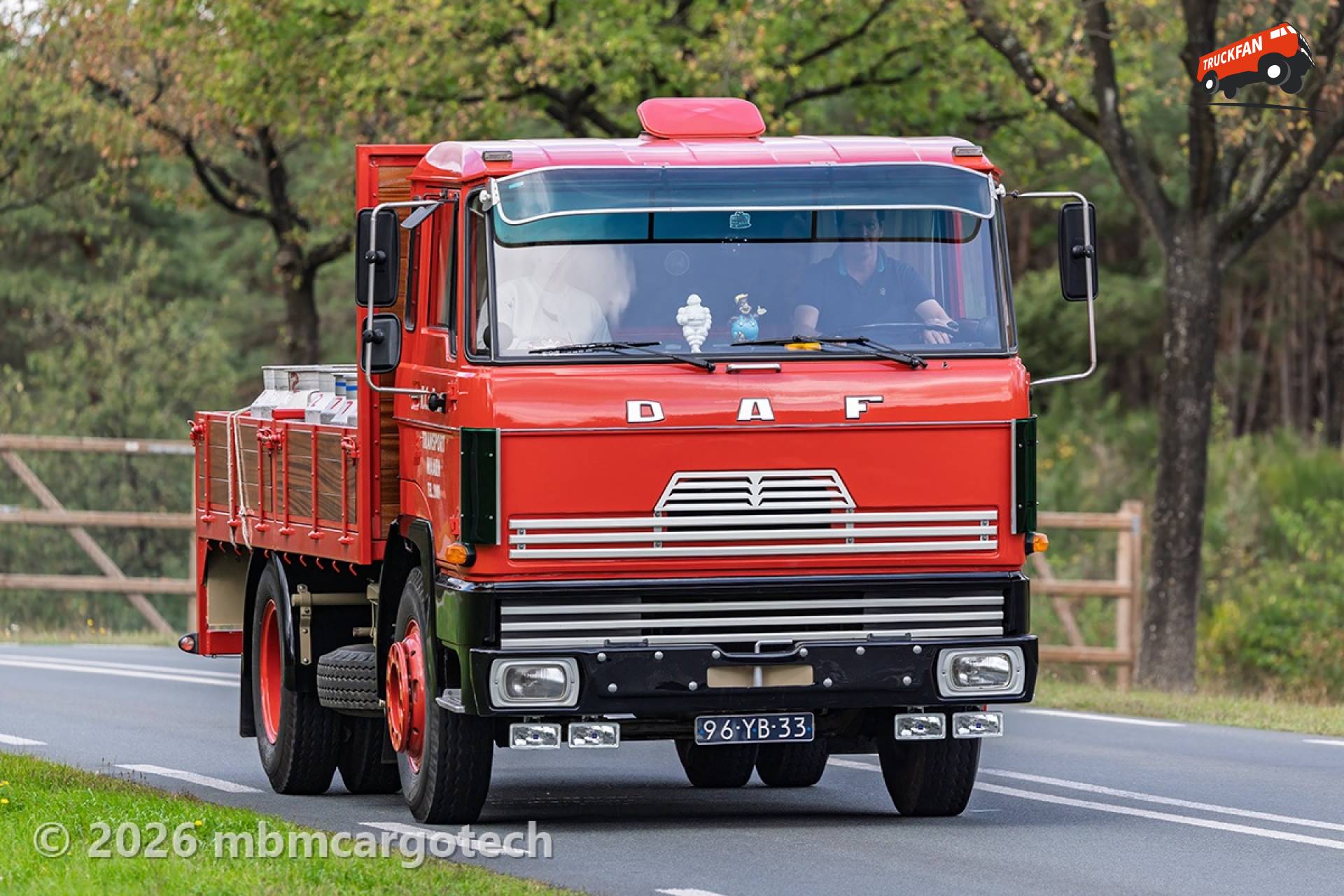 DAF FT 1600 DT 300 tijdens Najaarsrit OCV 2026