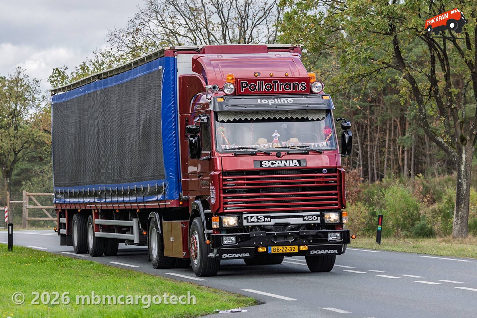 Najaarsrit OCV 2026 Scania R143M Topline