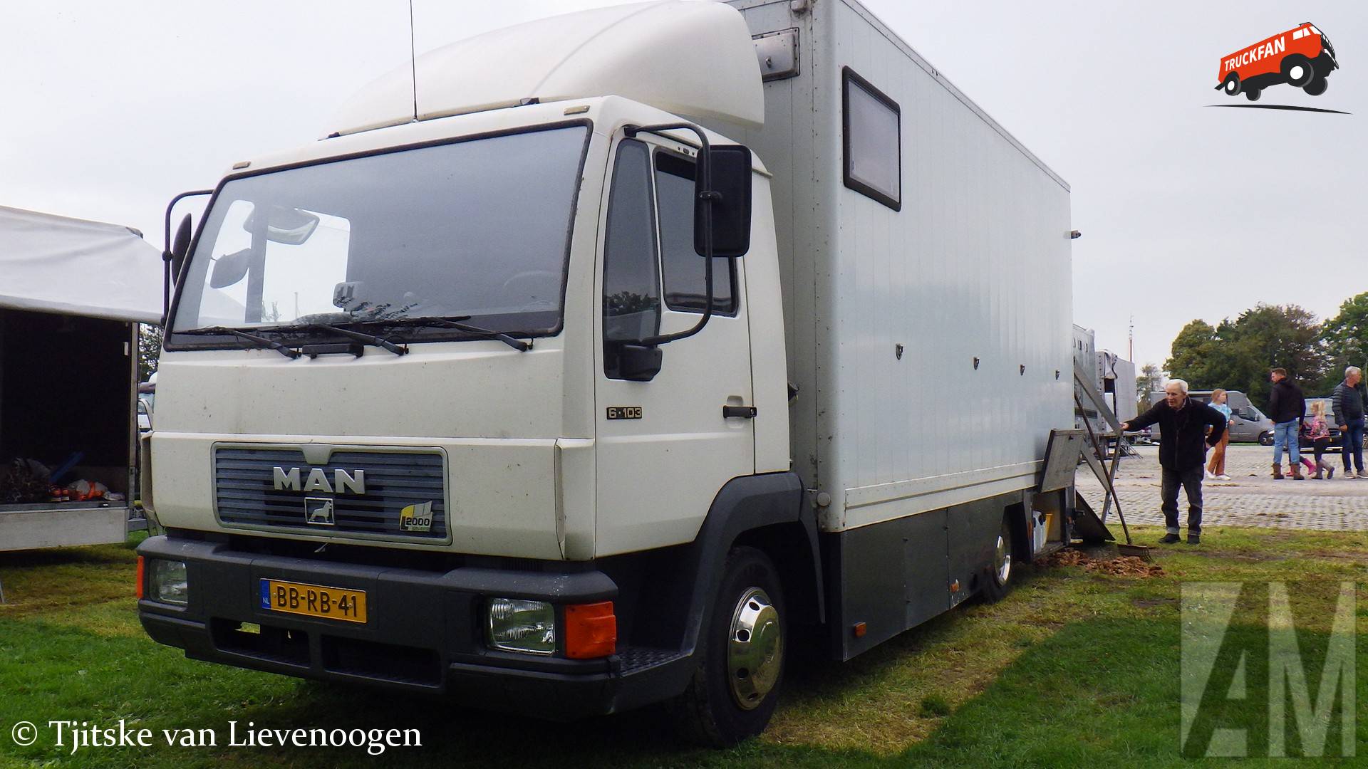 MAN L2000 truck bij Kokedei 2026
