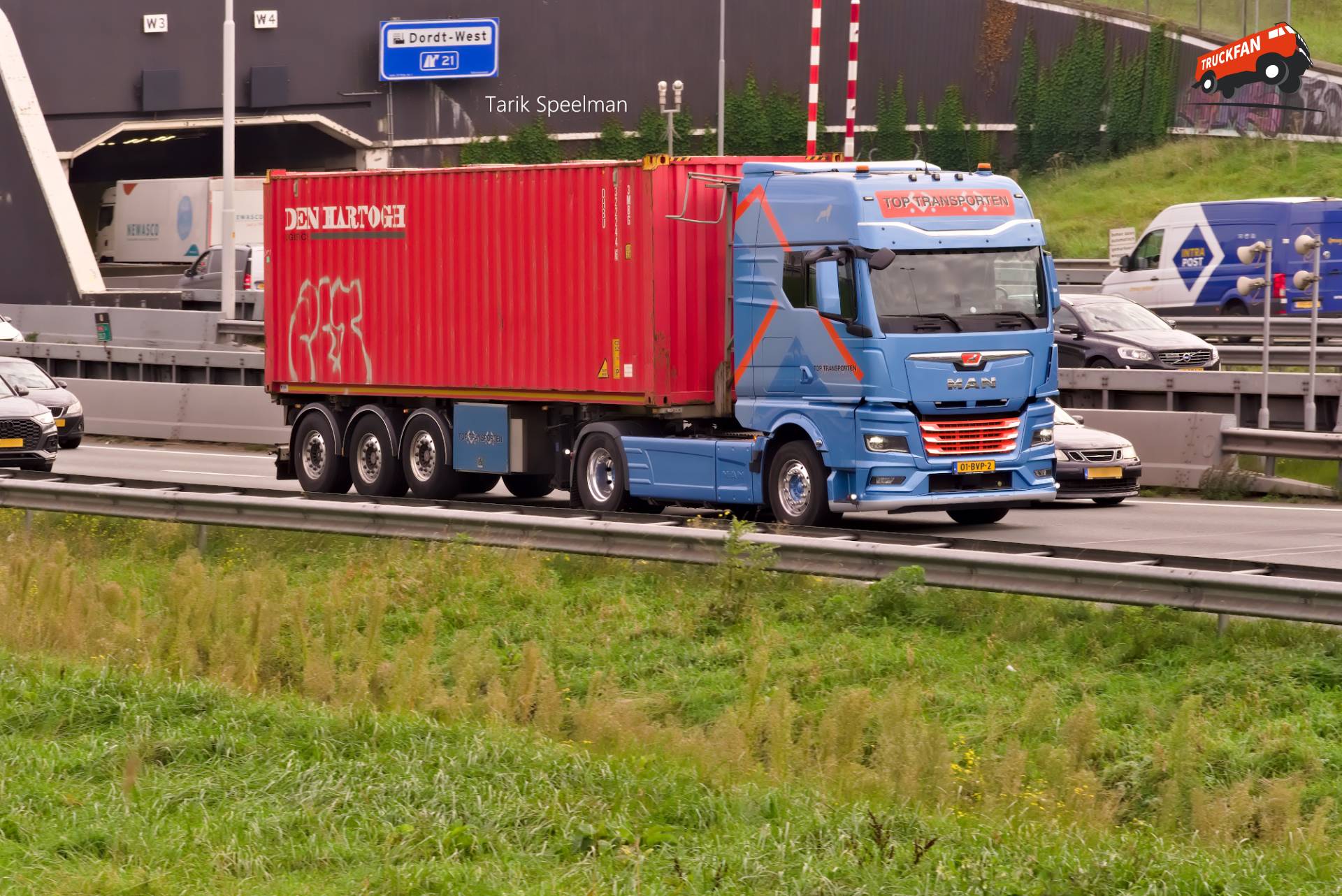 MAN TGX 3rd Gen vrachtwagen met kenteken 01-BVP-2