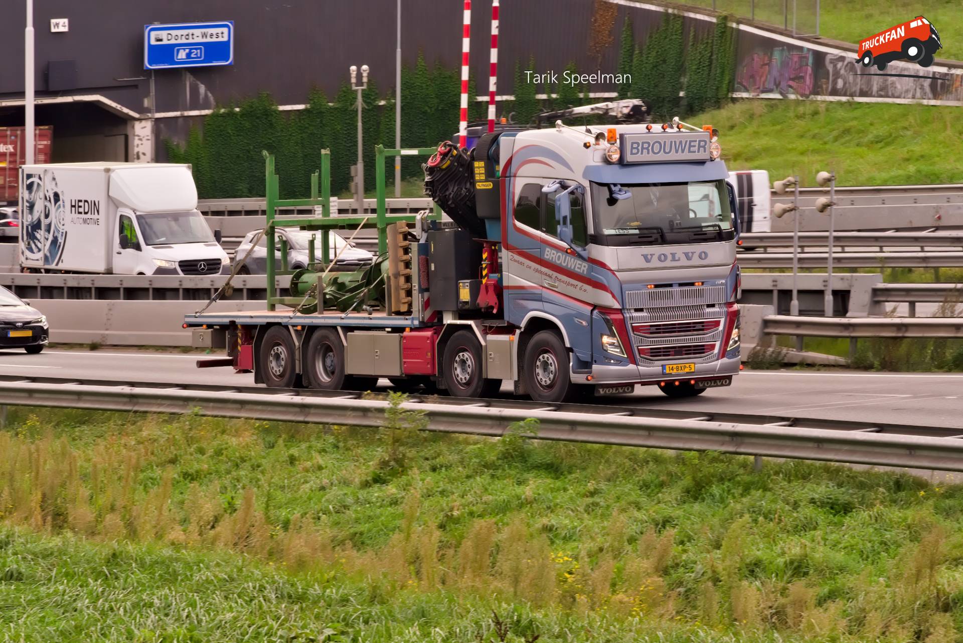 Volvo FH 5e generatie vrachtwagen met kenteken 14-BXP-5