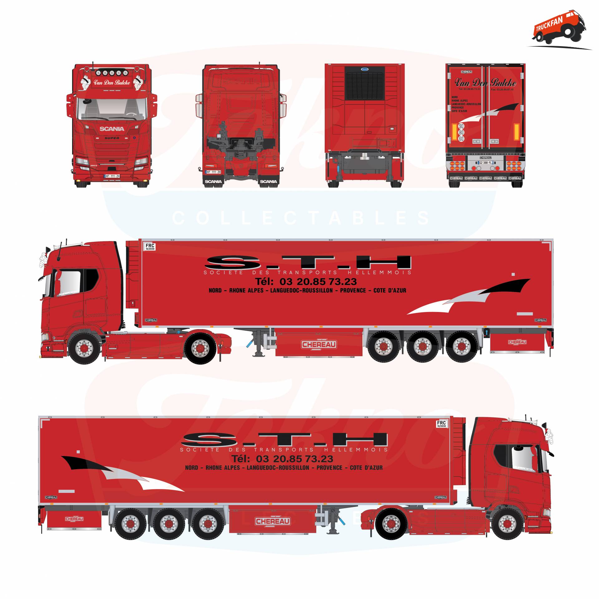 Scania model van Vandenbulcke aangekondigd door Tekno
