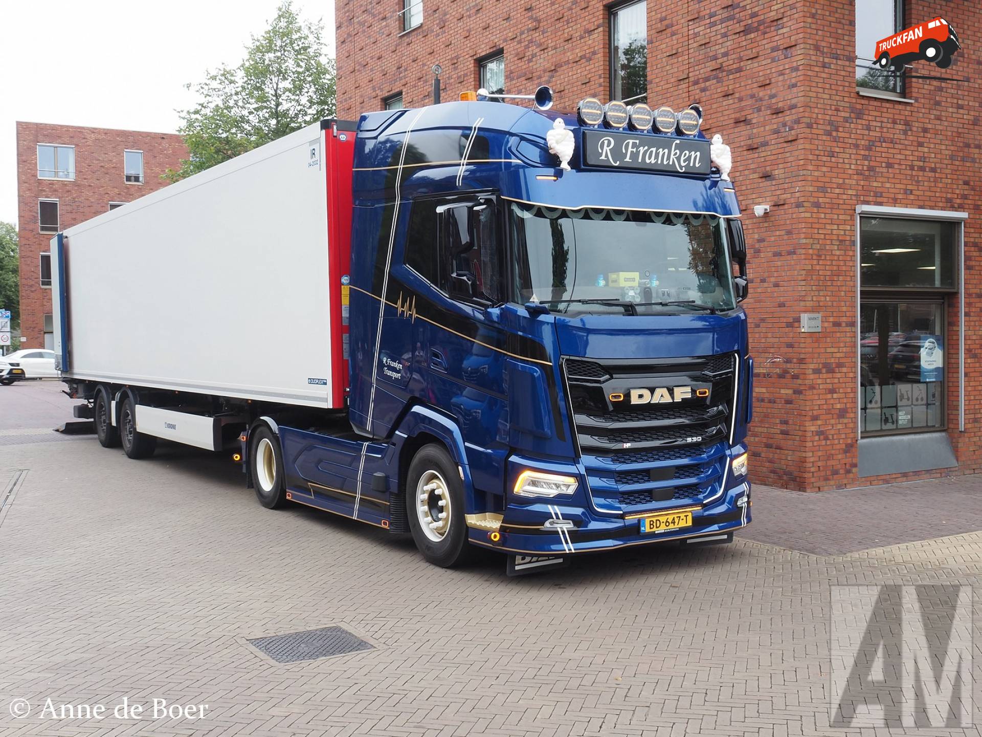 DAF XG+ vrachtwagen van R. Franken