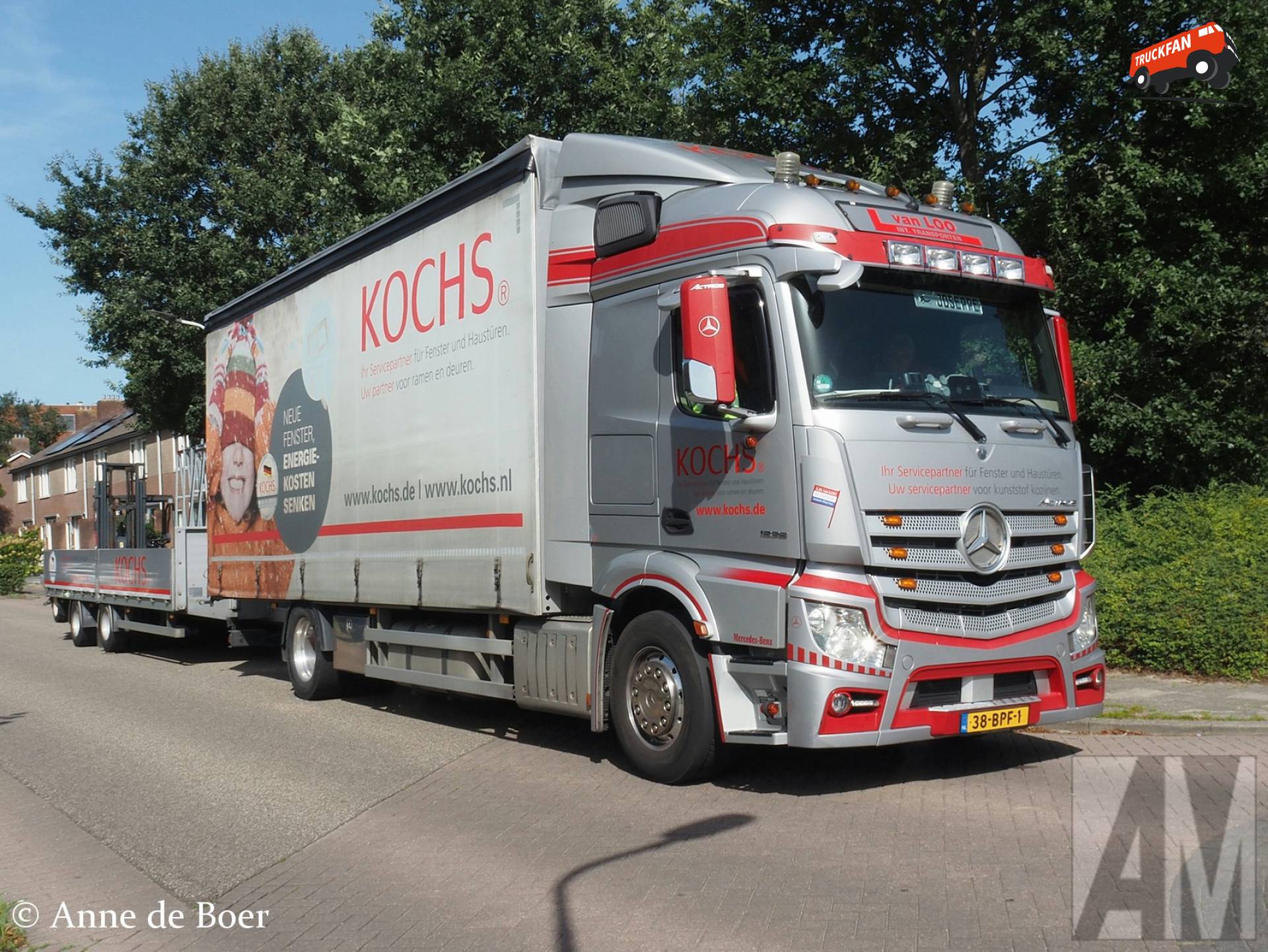 Mercedes-Benz Actros 1835 van L. van Loo
