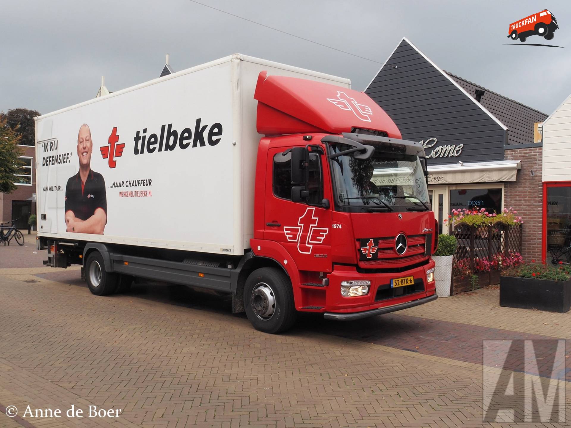 Mercedes-Benz Atego MP4 van Tielbeke Transport