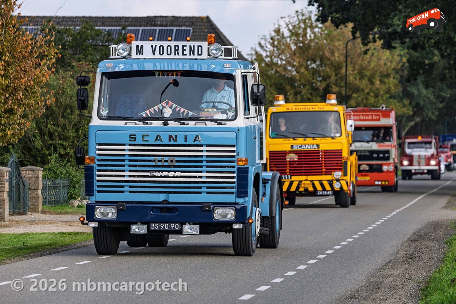 Scania LB110 Truck op de OTA Herfsttour 2026
