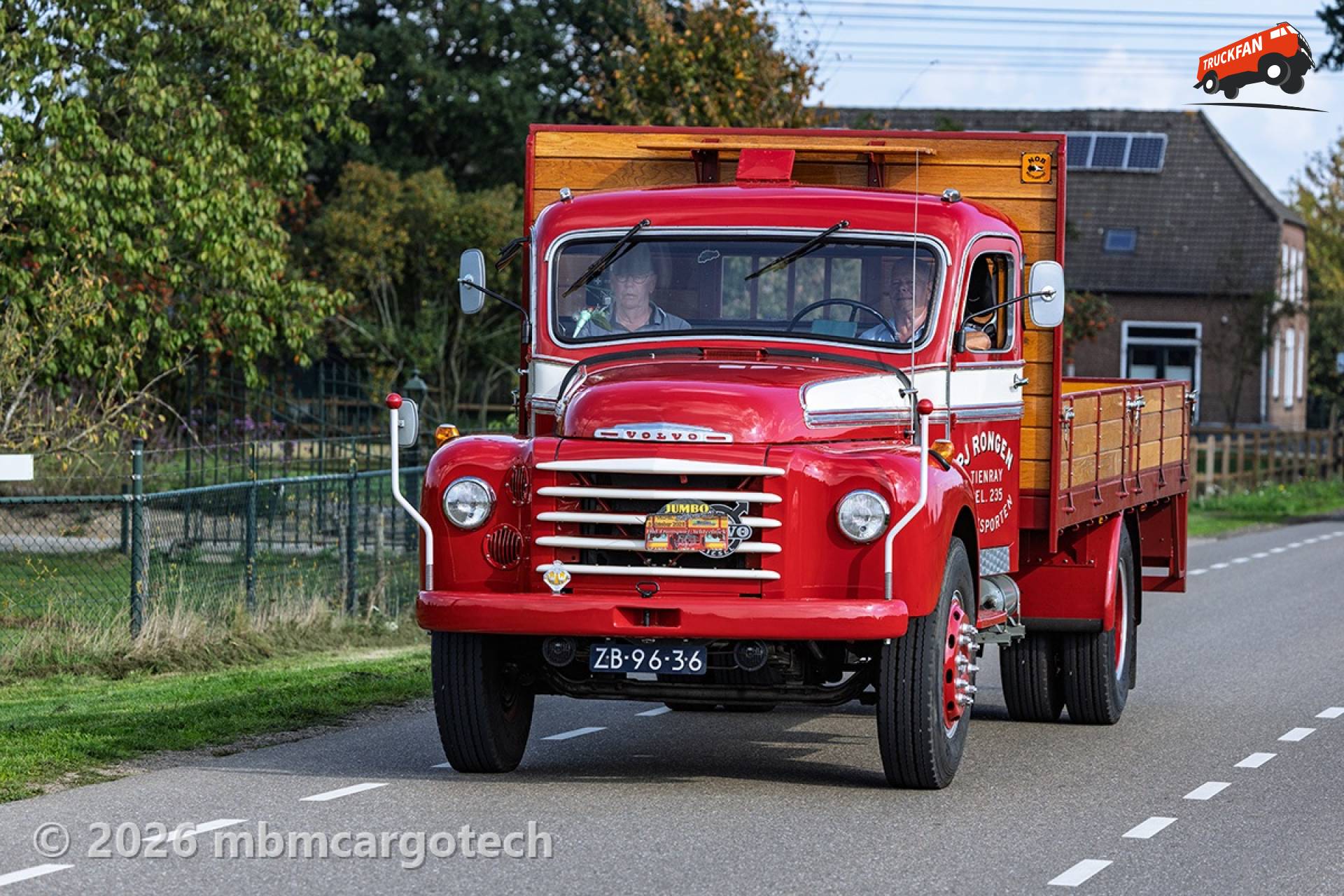 Volvo L 47507 tijdens de OTA Herfsttour 2026