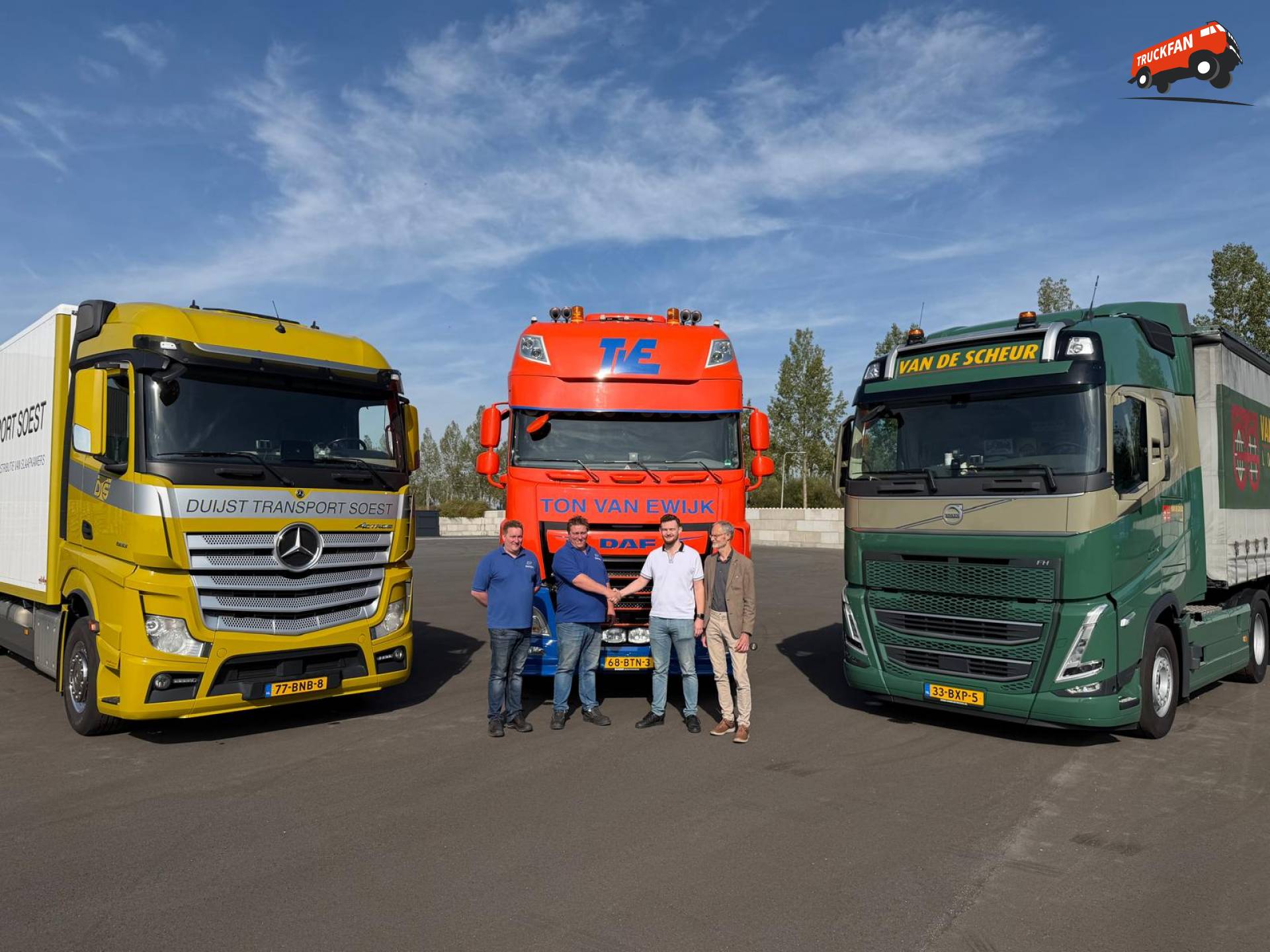 Overname Van de Scheur en Duijst Transport door Ton van Ewijk