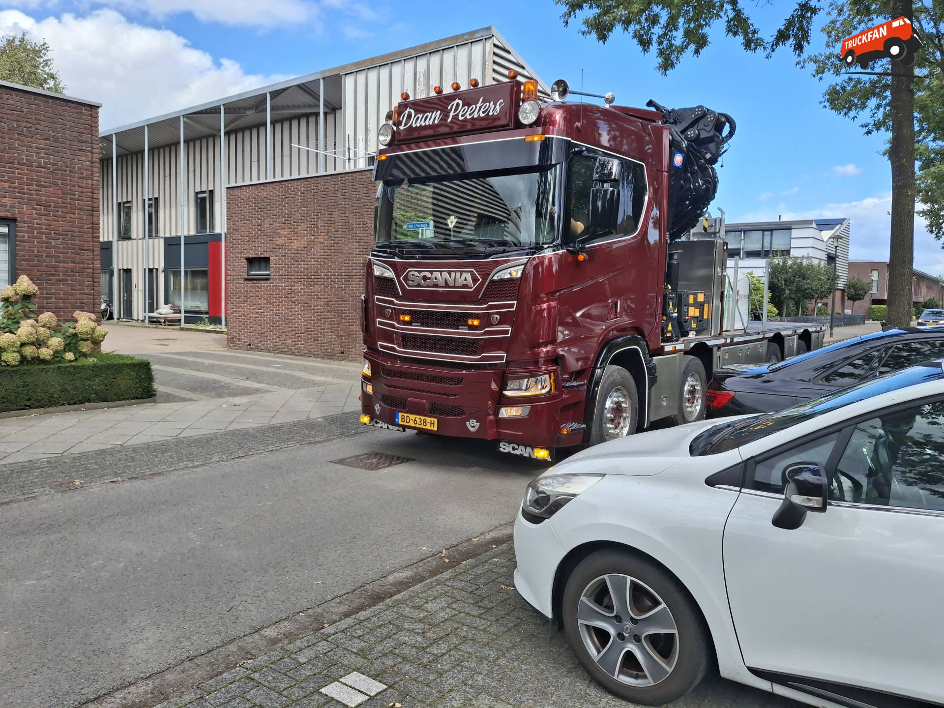 Scania R660 vrachtwagen van Daan Peeters Lift & Logistiek