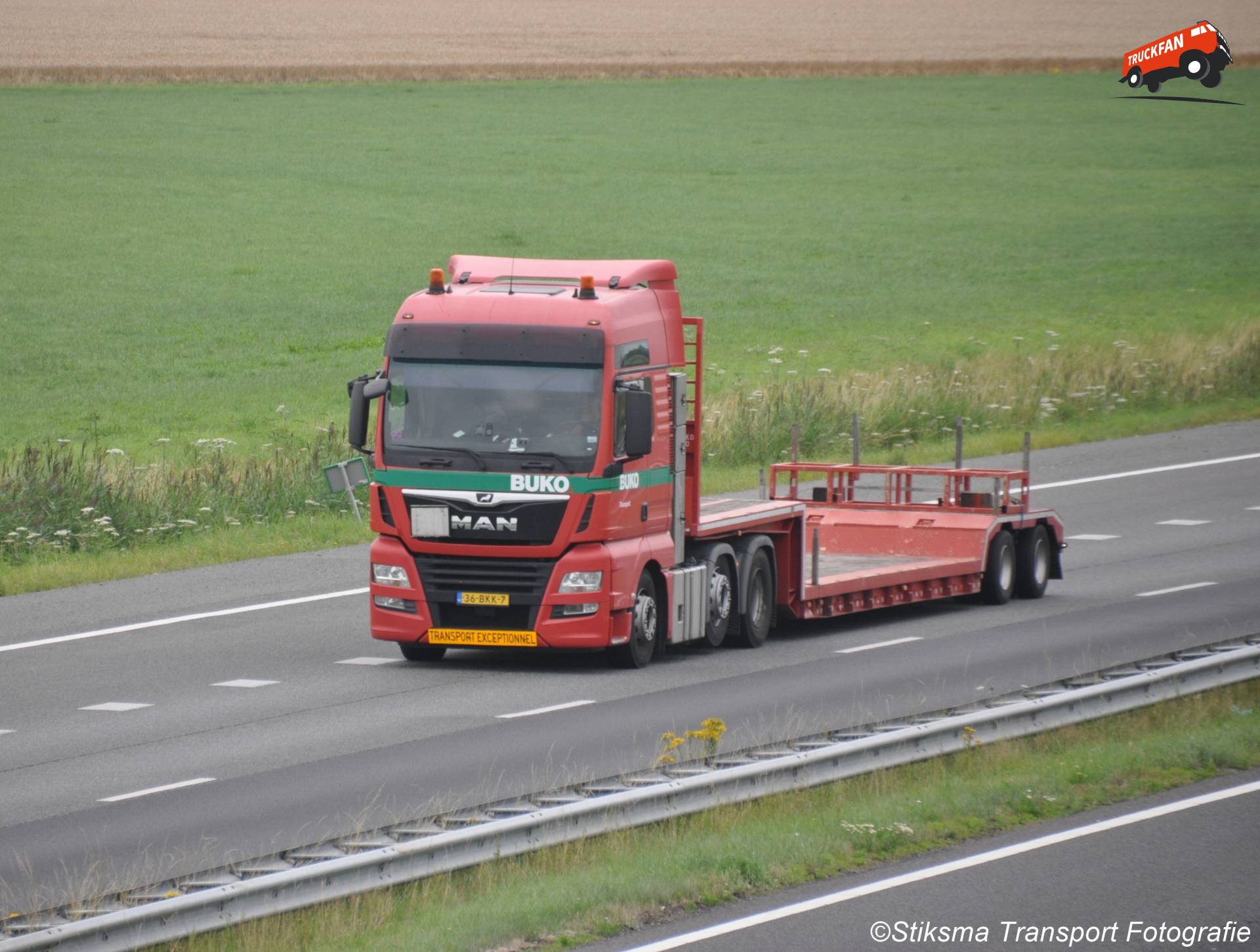 MAN TGX truck van Buko Transport B.V.
