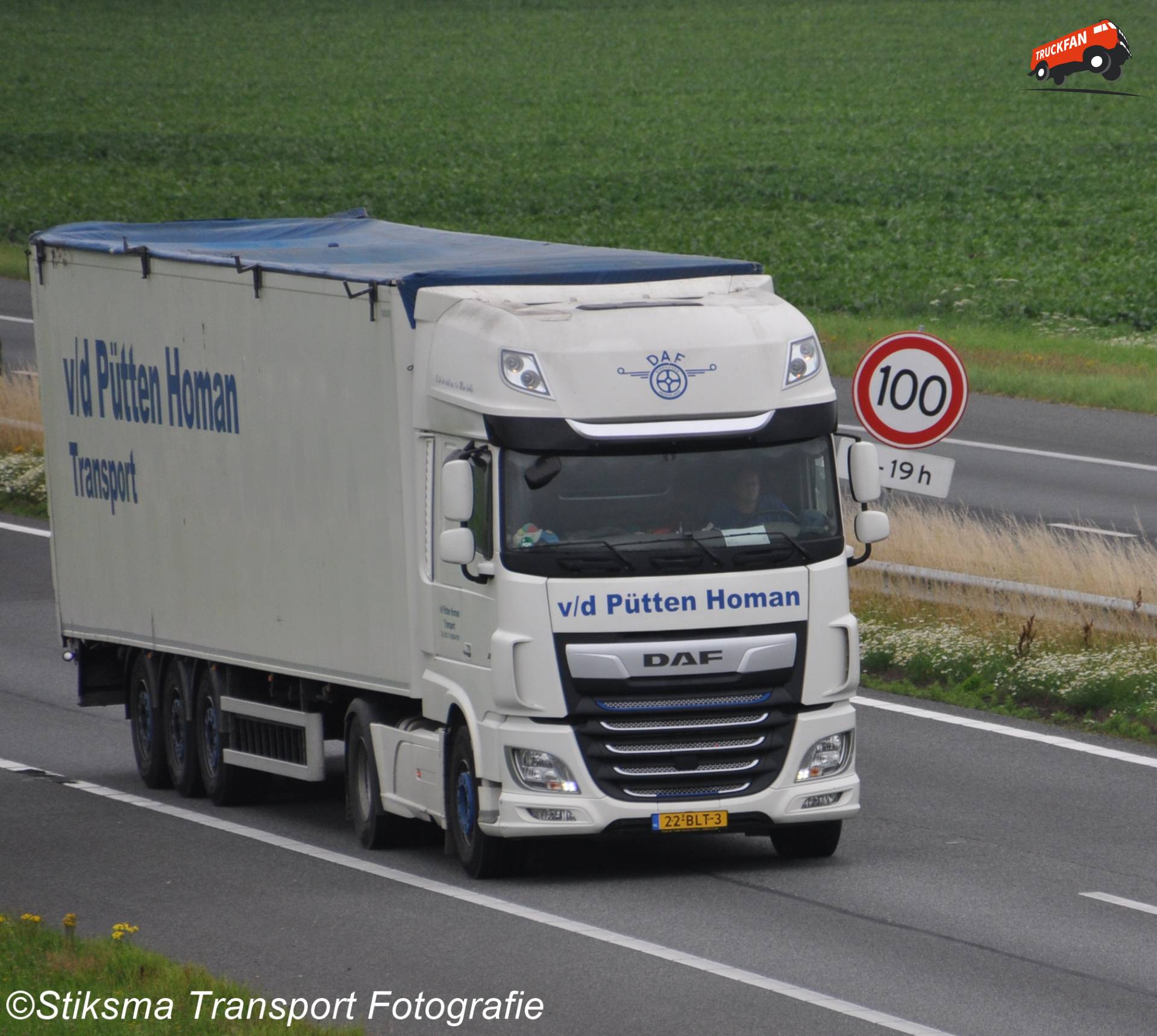DAF XF Euro 6 vrachtwagen van v/d Putten Homansoort