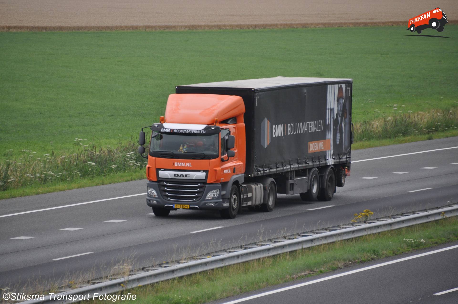 DAF CF truck from BMN Building Materials
