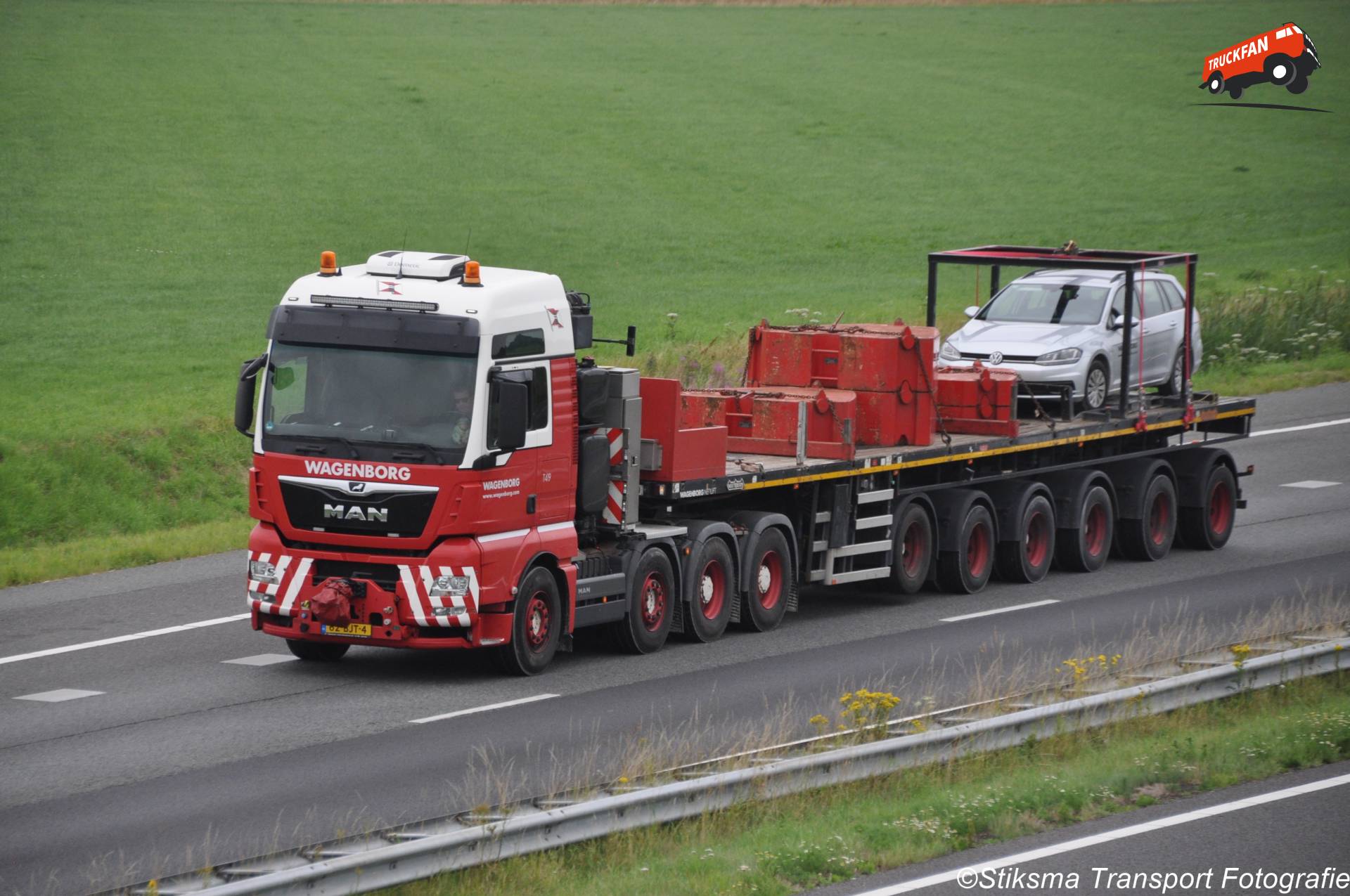 MAN TGX vrachtwagen van Wagenborg