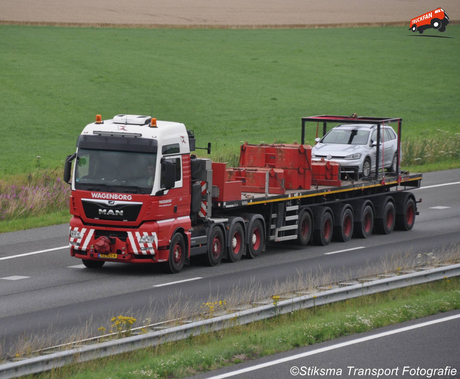 MAN TGX vrachtwagen van Wagenborg