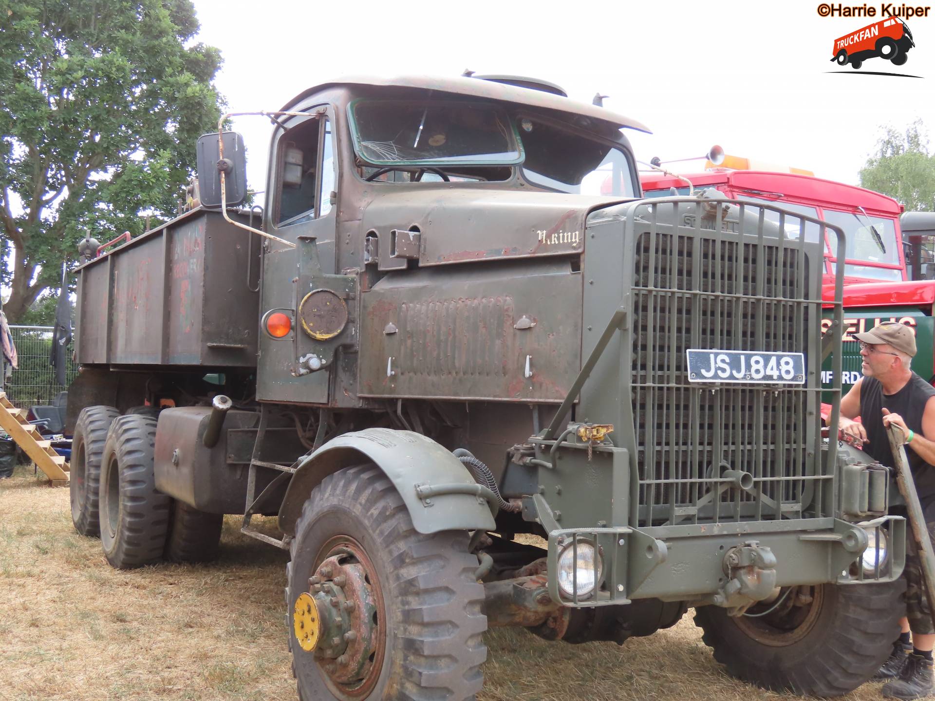 Scammell Constructor op Welland Steam Rally 2026