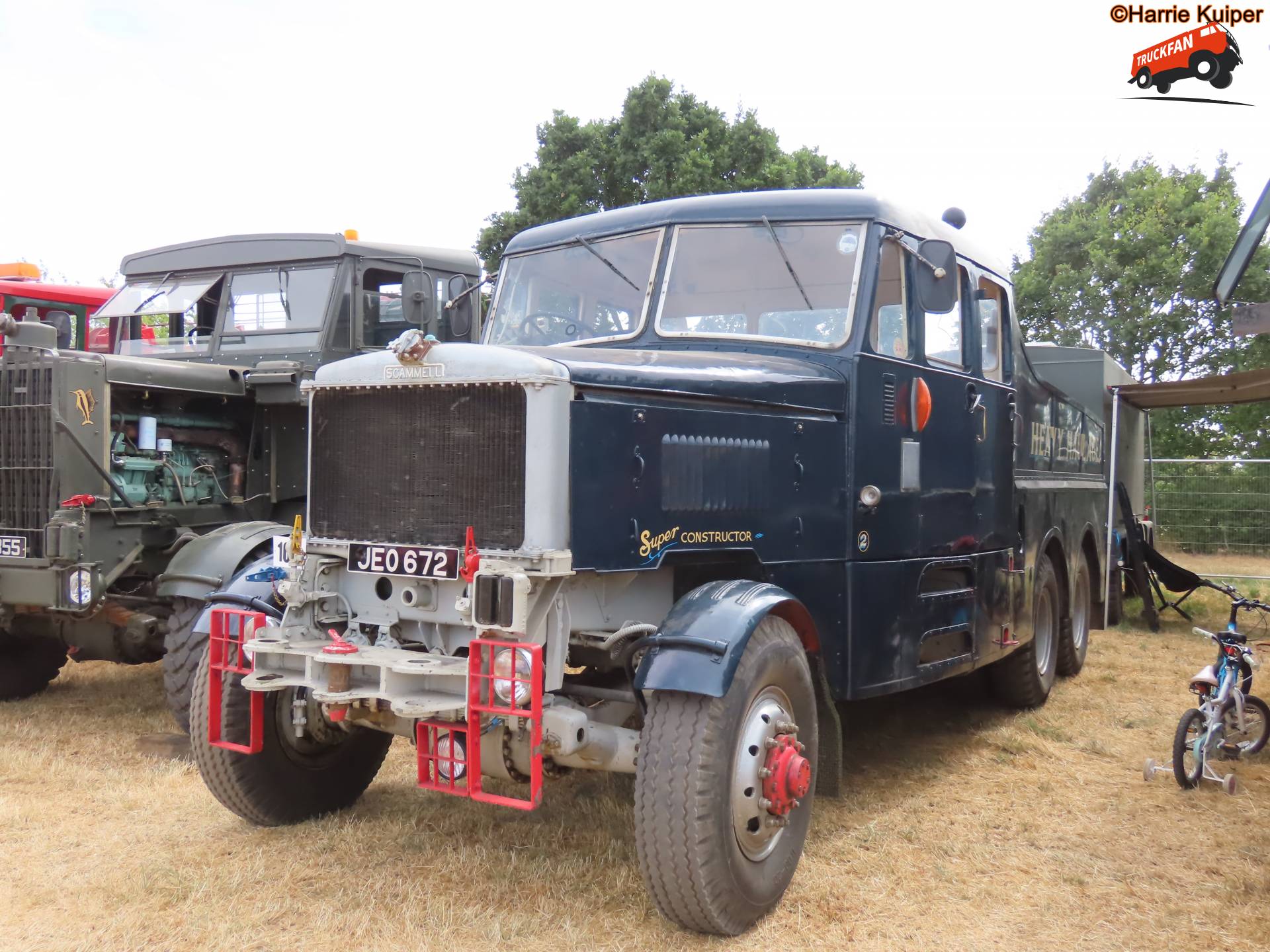 Scammell Constructor bij Welland Steam Rally 2026