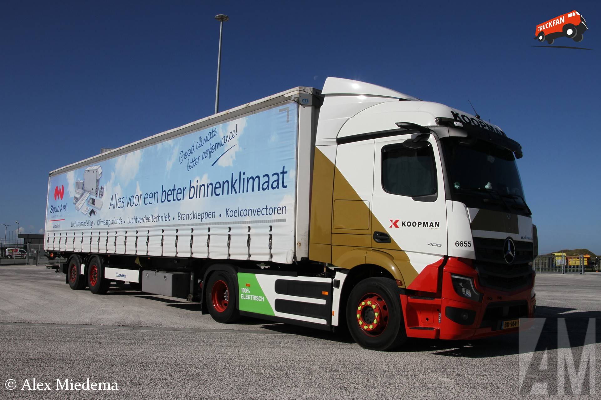 Mercedes-Benz eActros 400 van Koopman