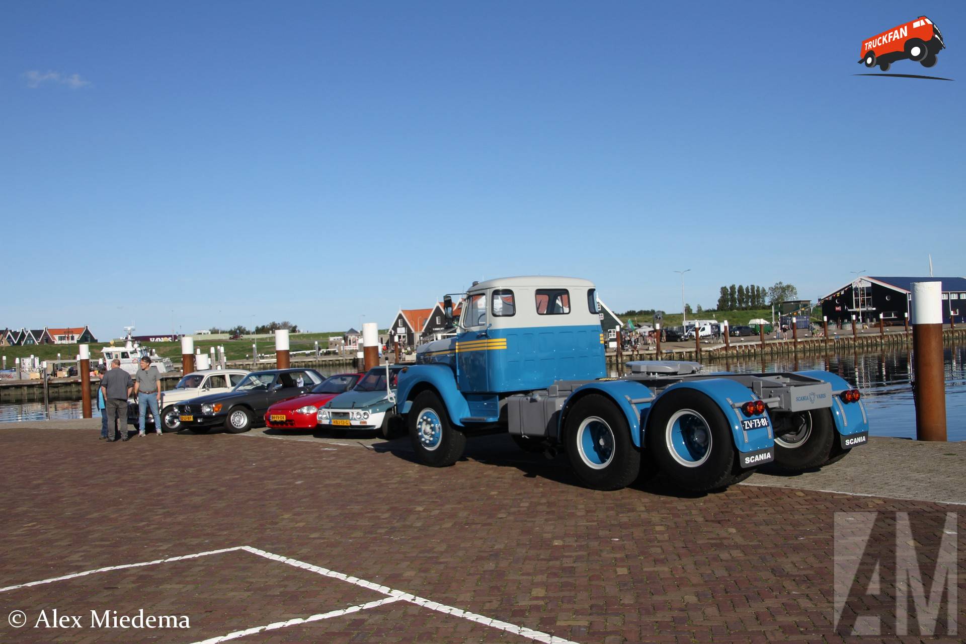 Scania LS110 Super Truck 1970 bij Meet and Greet Oldtimers Texel