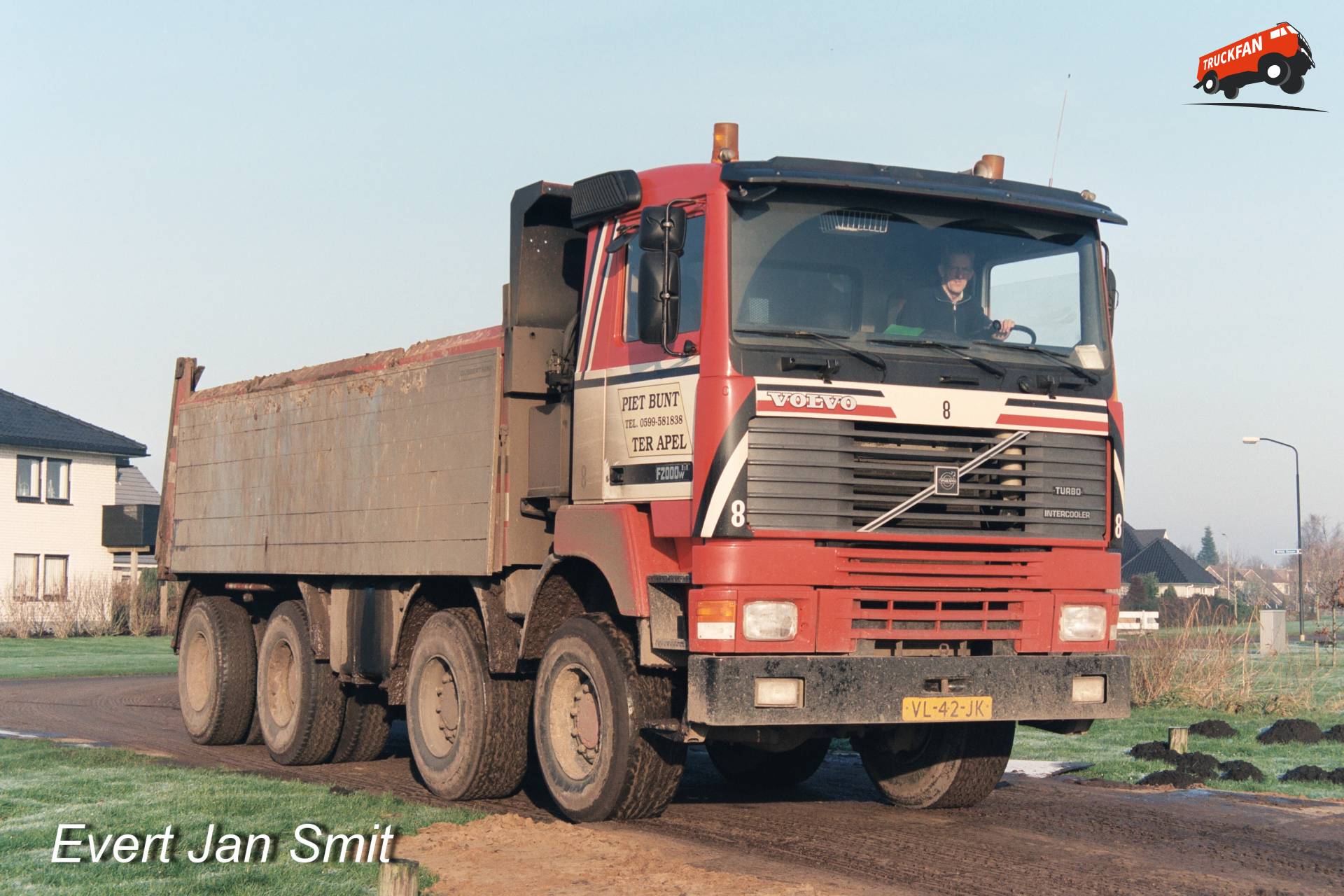 Terberg F2000 truck from Piet Bunt Transport Company