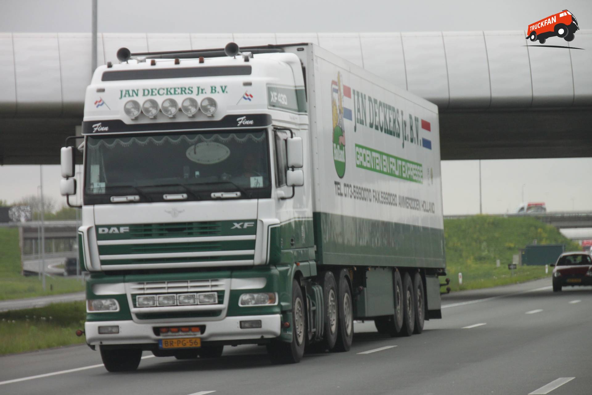 DAF XF95 truck owned by Jan Deckers
