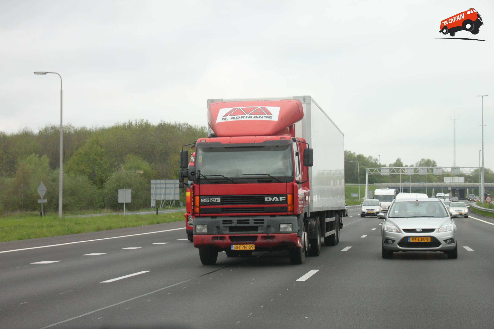 DAF 85CF truck owned by N Adriaanse