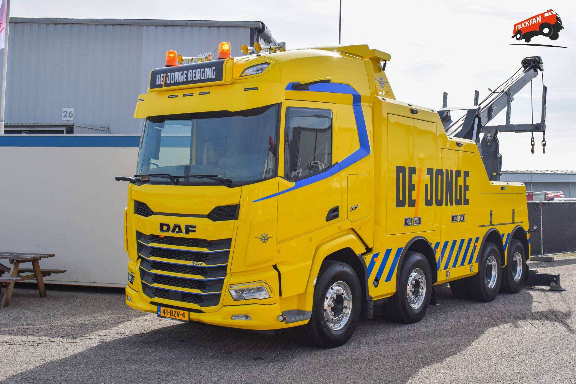 DAF XF New Generation 530 FAD De Jonge Berging Hoogeveen