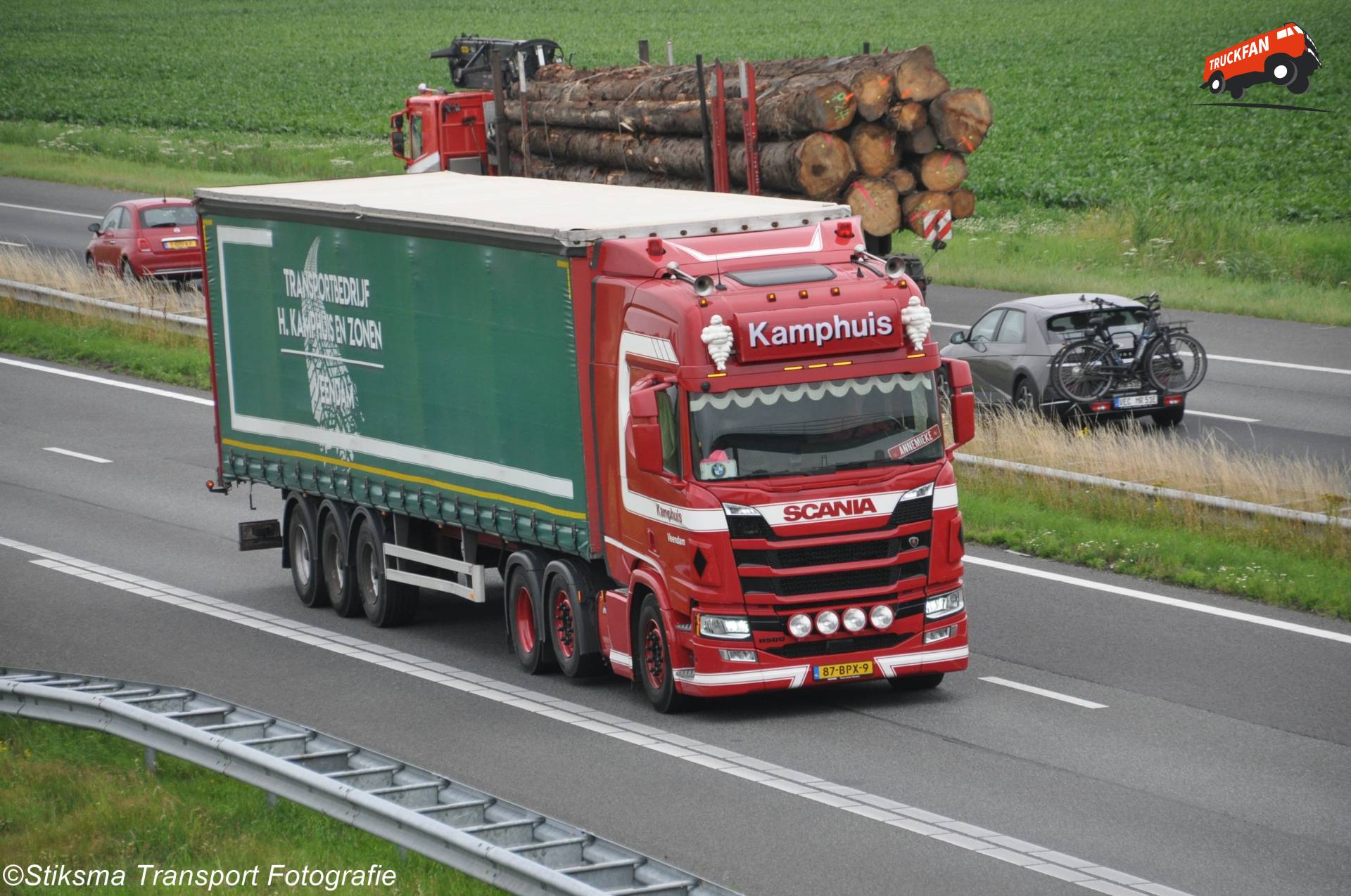 Scania R500 vrachtwagen van Kamphuis