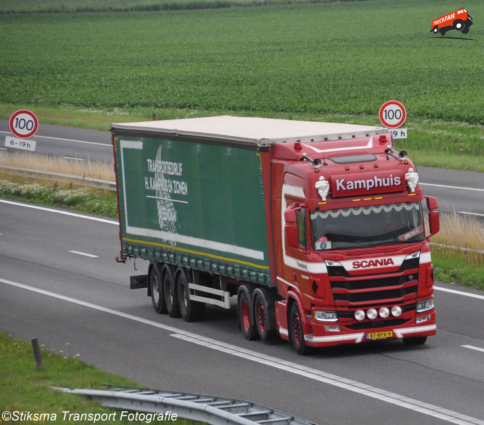 Scania R500 vrachtwagen van Kamphuis