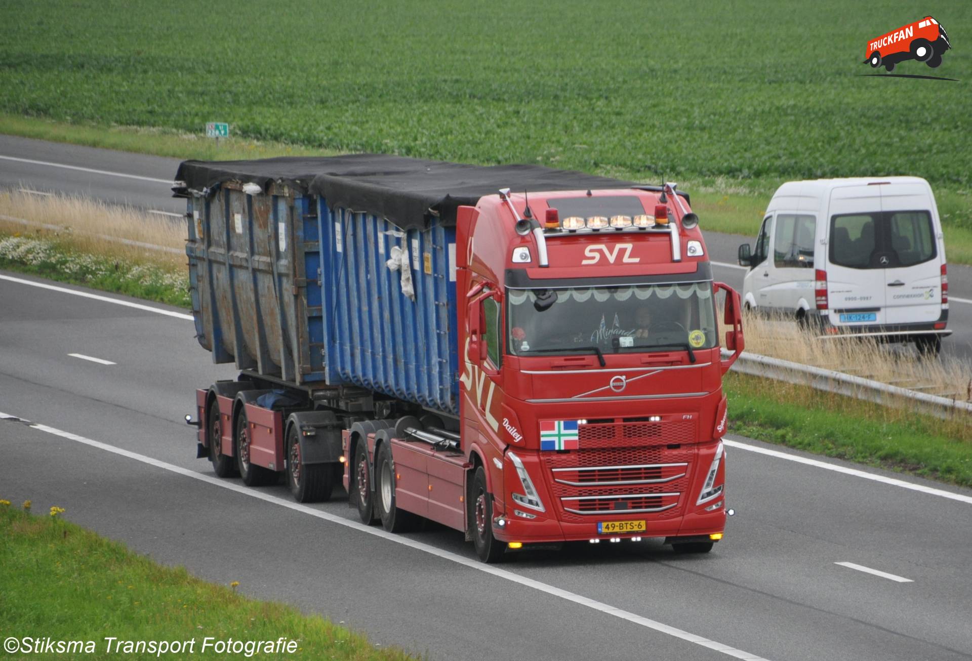 Volvo FH 5e generatie vrachtwagen van SVZ Transport
