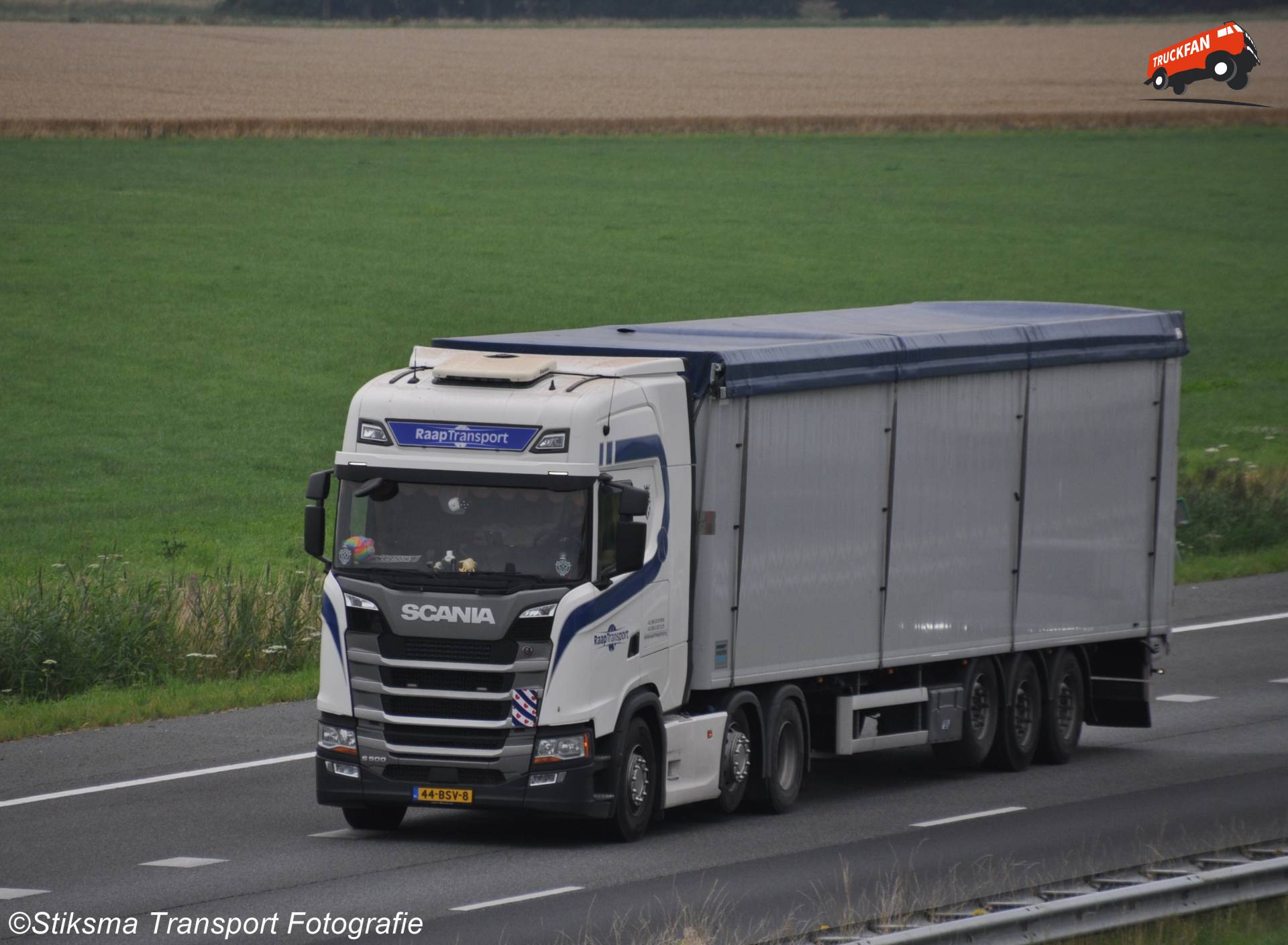 Scania S500 vrachtwagen van Raap Transport