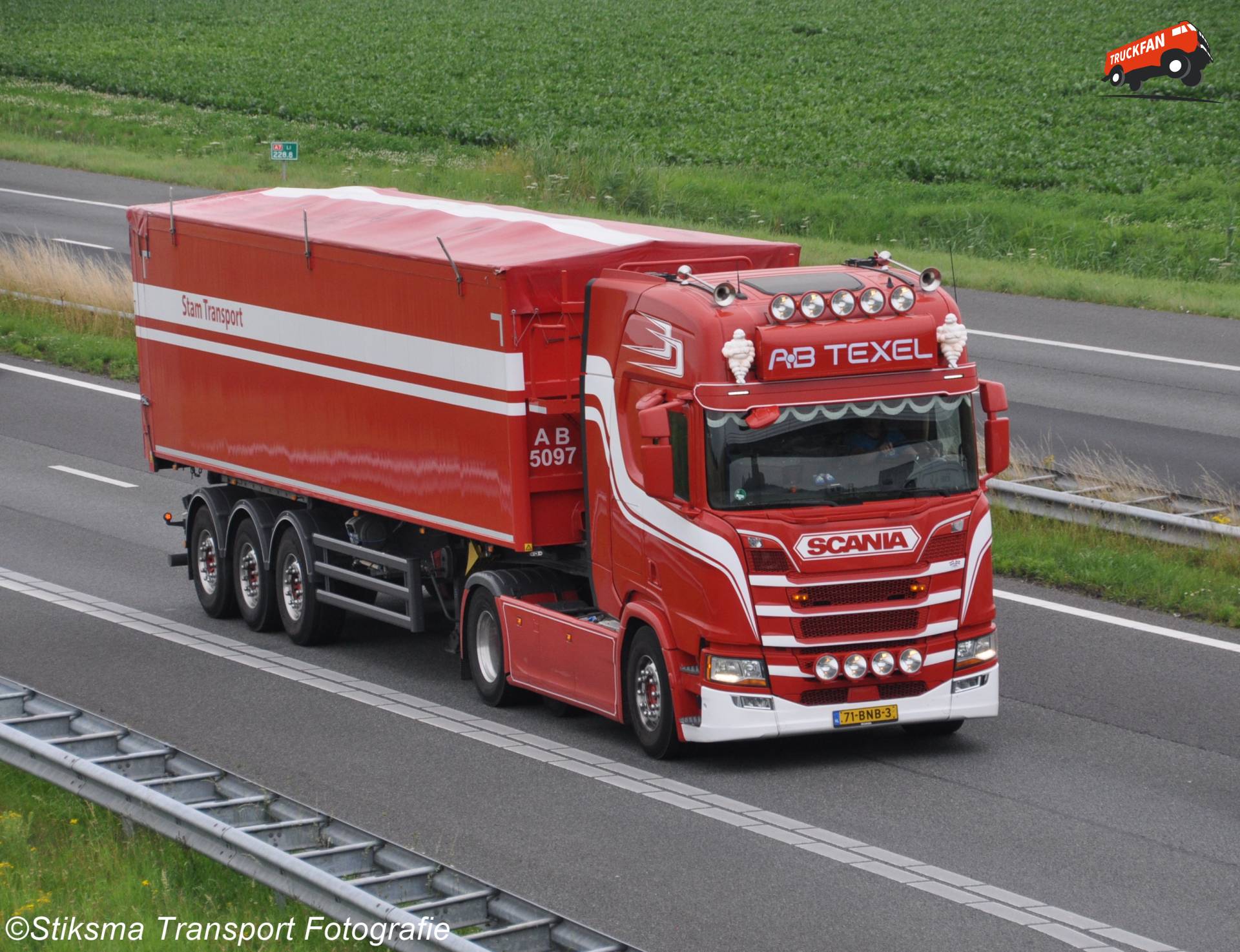 Scania S-serie bulktransport vrachtwagen