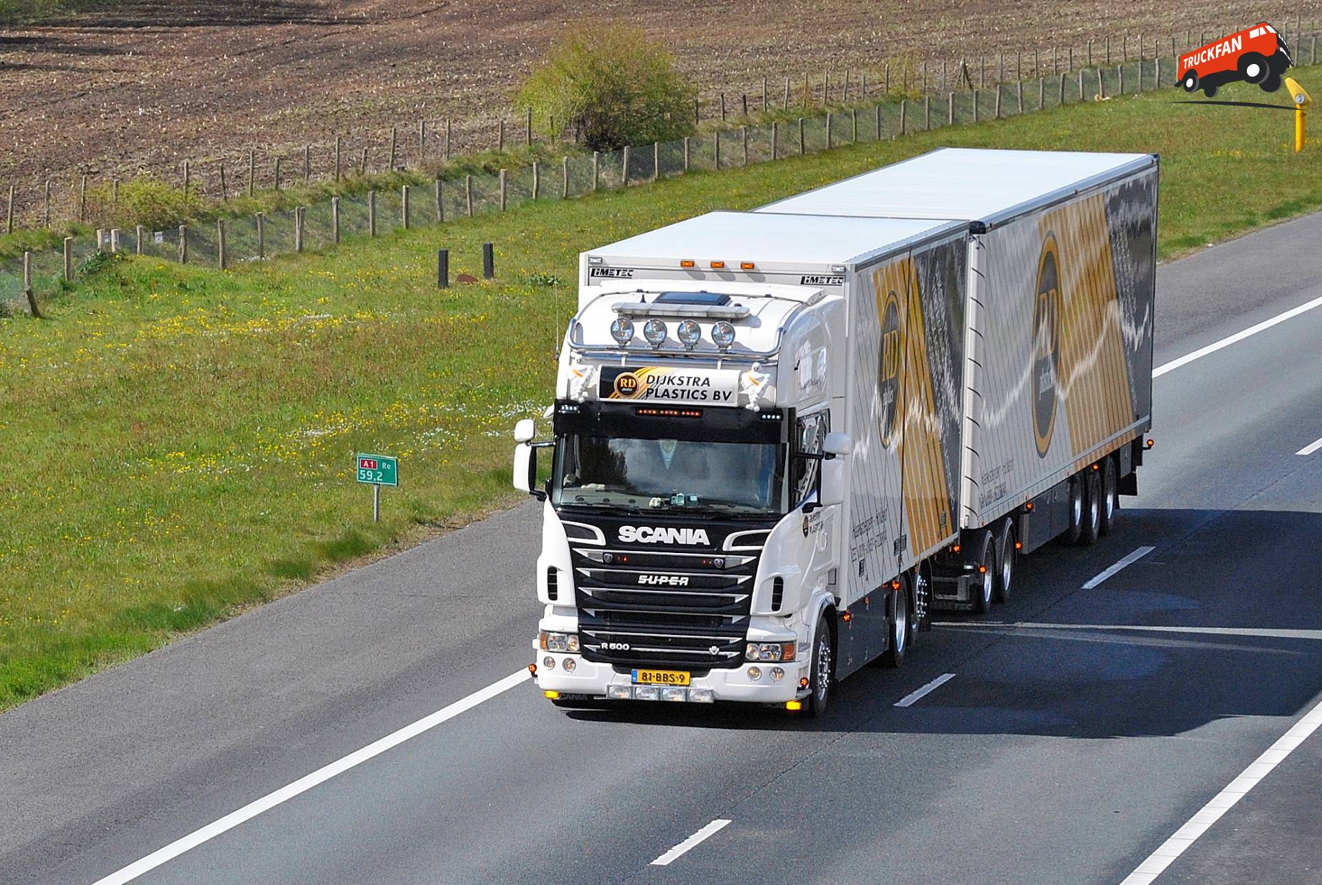 Scania R500V8 Dijkstra Plastics Bv Haaksbergen