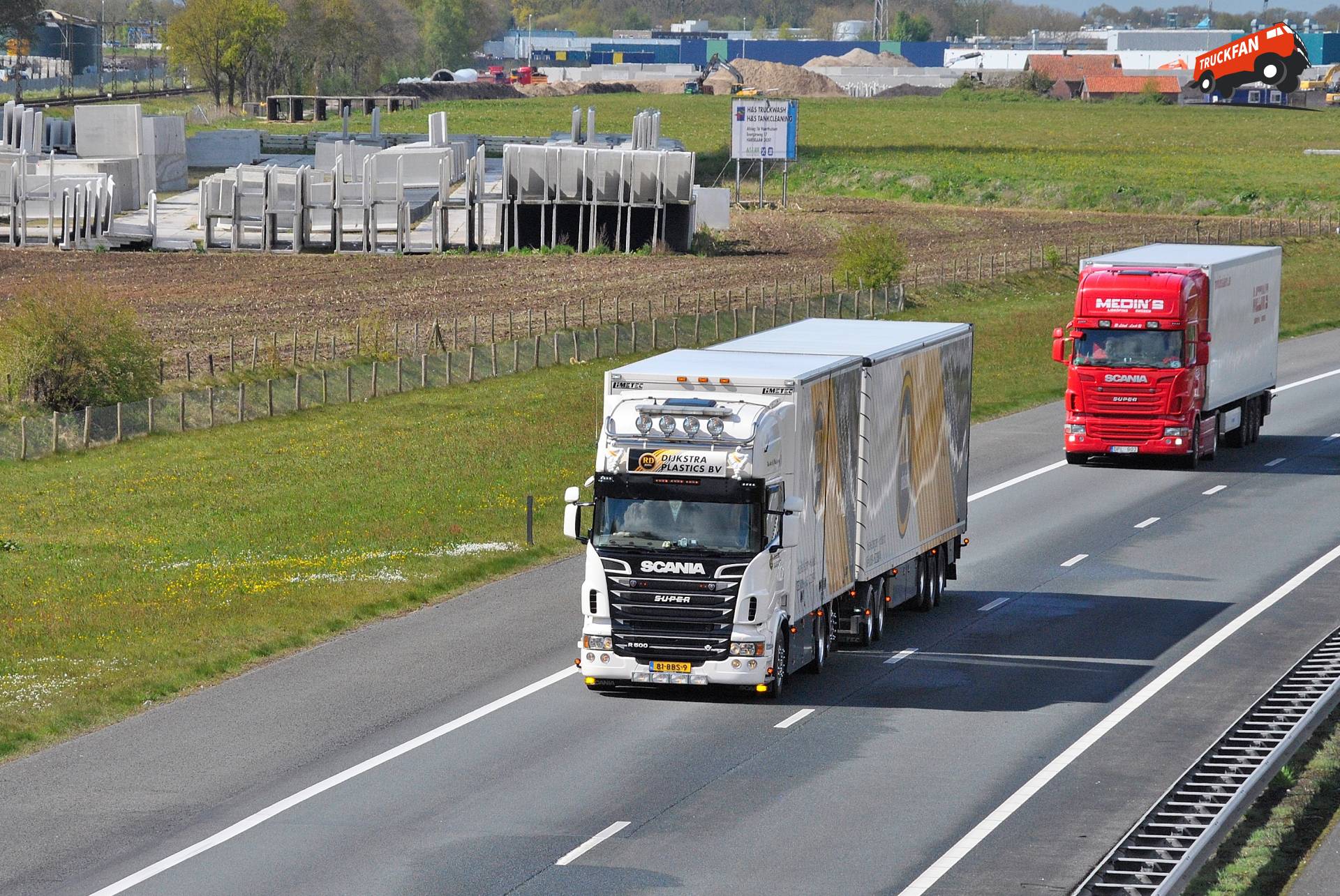 Scania R500V8 Dijkstra Plastics Bv Haaksbergen