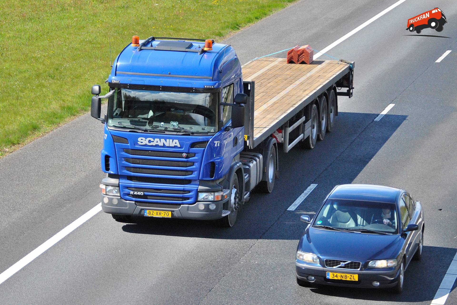Scania R440 Raamsman Transport b.v. Raalte