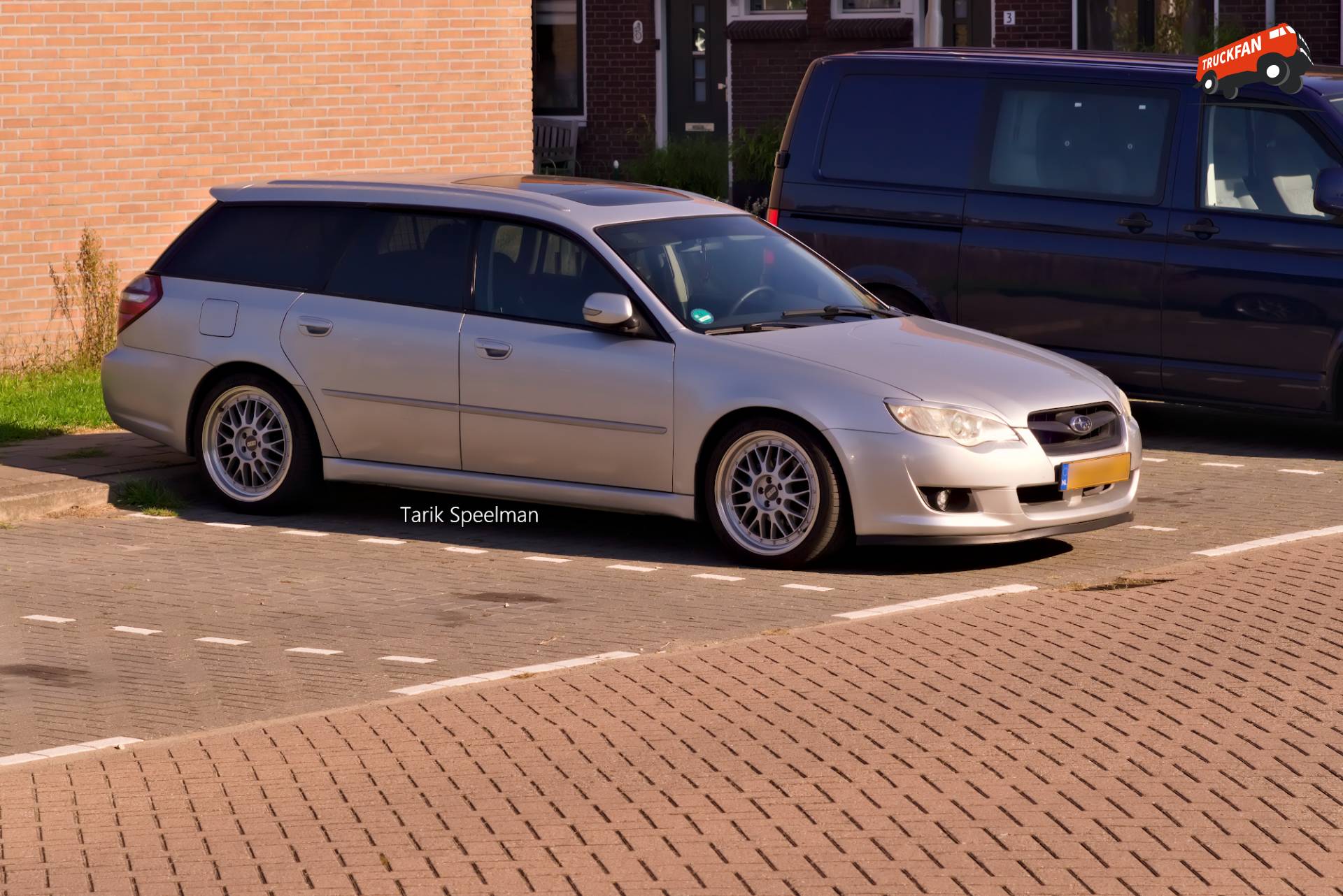 Subaru Legacy met BBS velgen