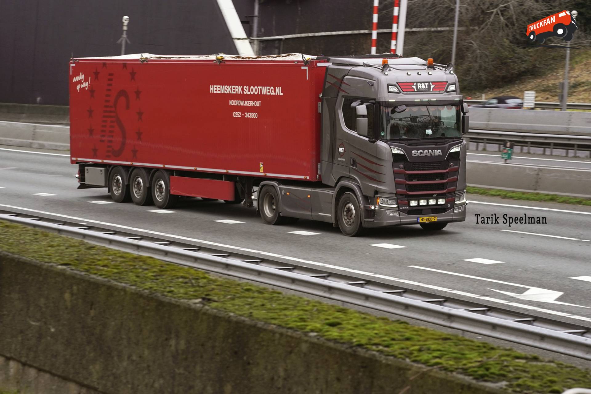 Scania S650 vrachtwagen met kenteken 41-BKD-7