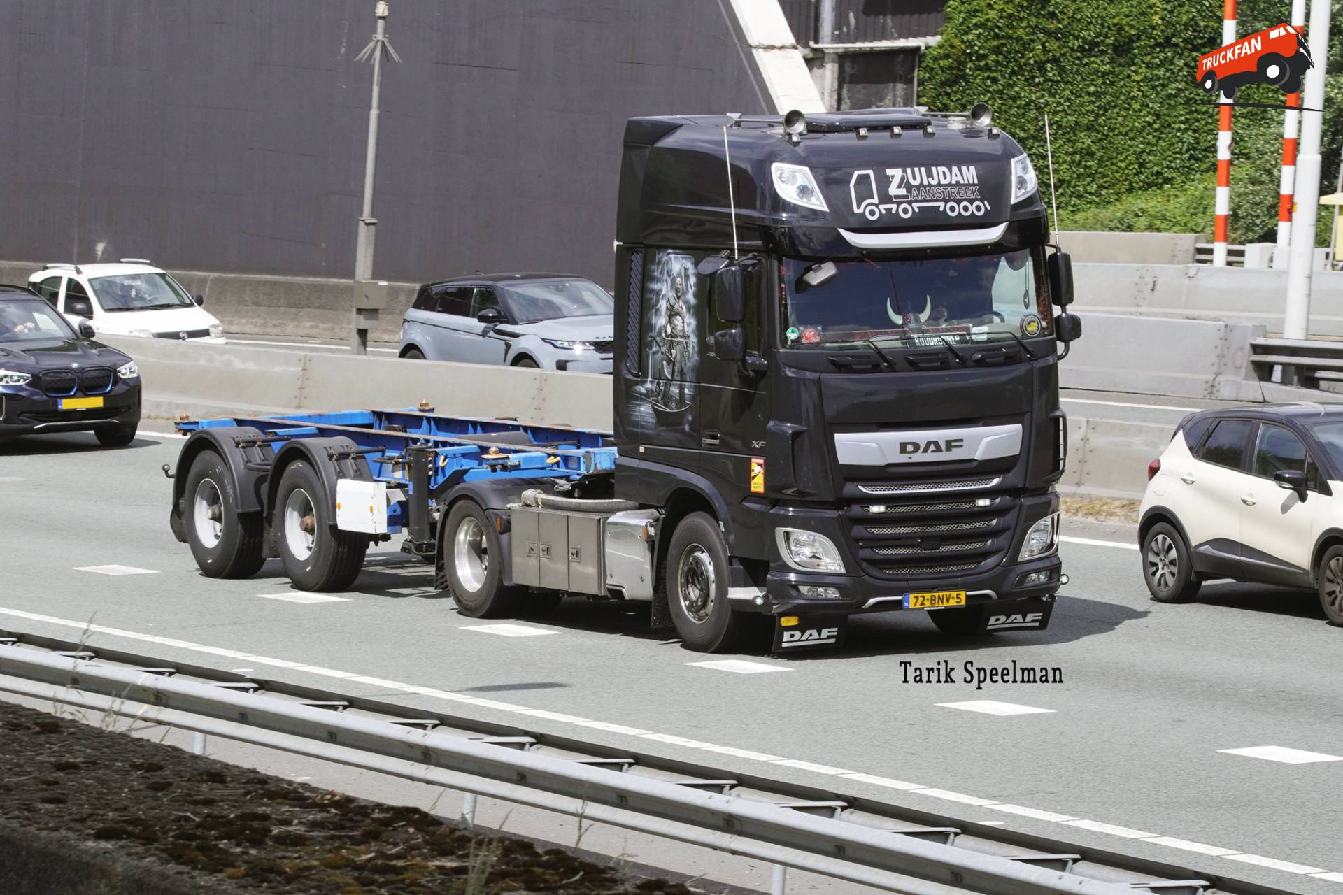 DAF XF Euro 6 vrachtwagen met kenteken 72-BNV-5
