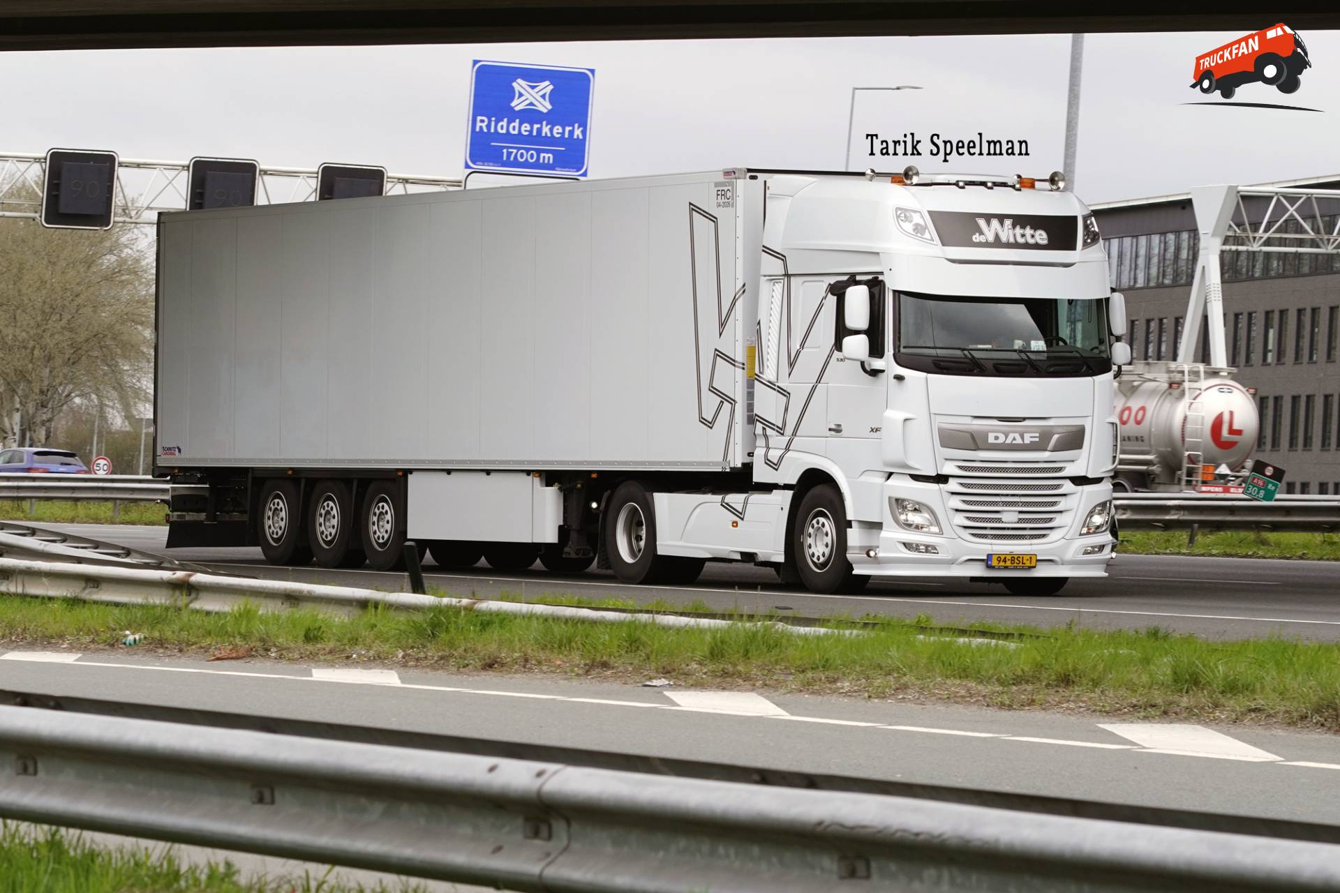 DAF XF Euro 6 vrachtwagen met kenteken 94-BSL-1