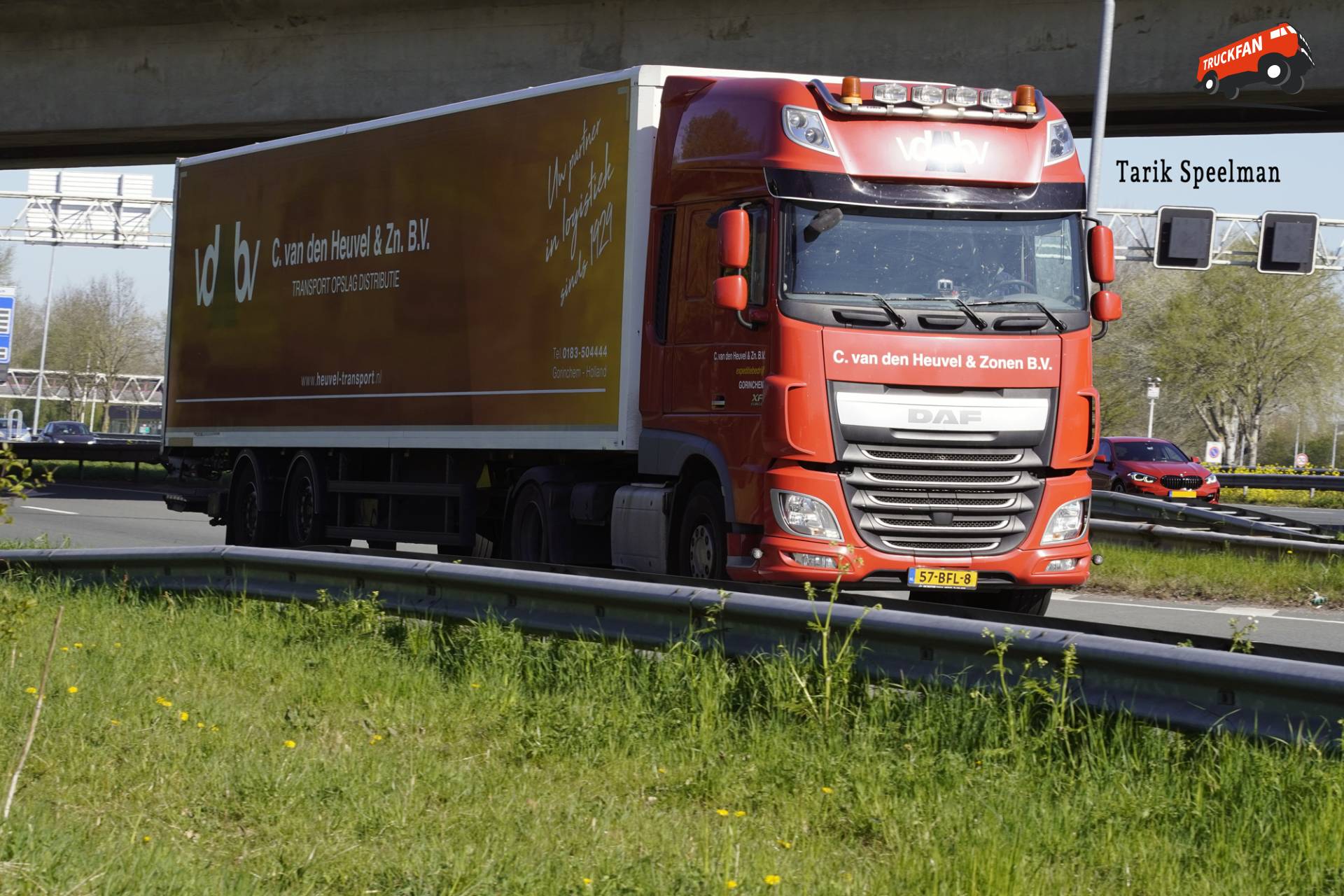 DAF XF Euro 6 vrachtwagen met kenteken 57-BFL-8